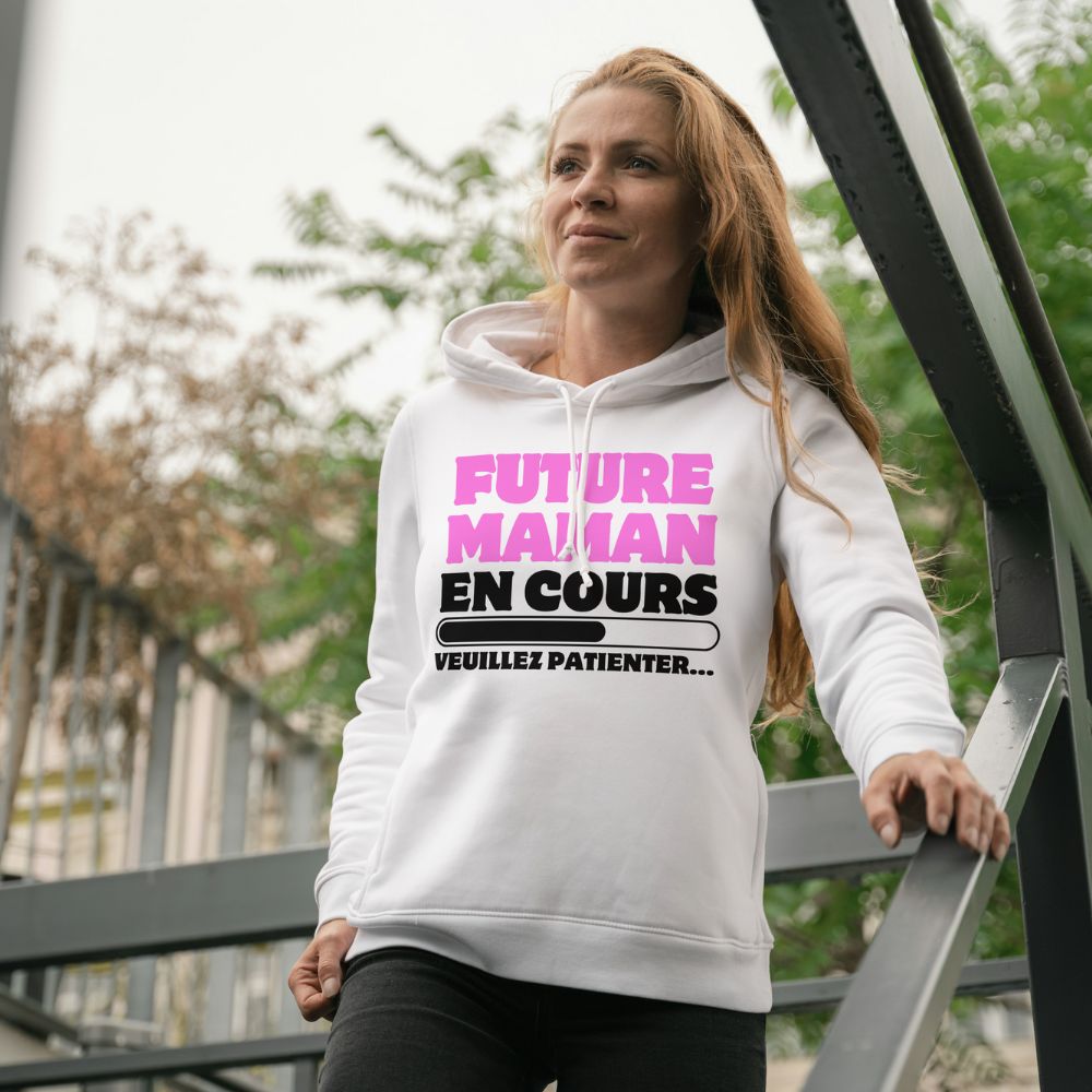 Sweat-à-capuche-annonce-grossesse French Humour
