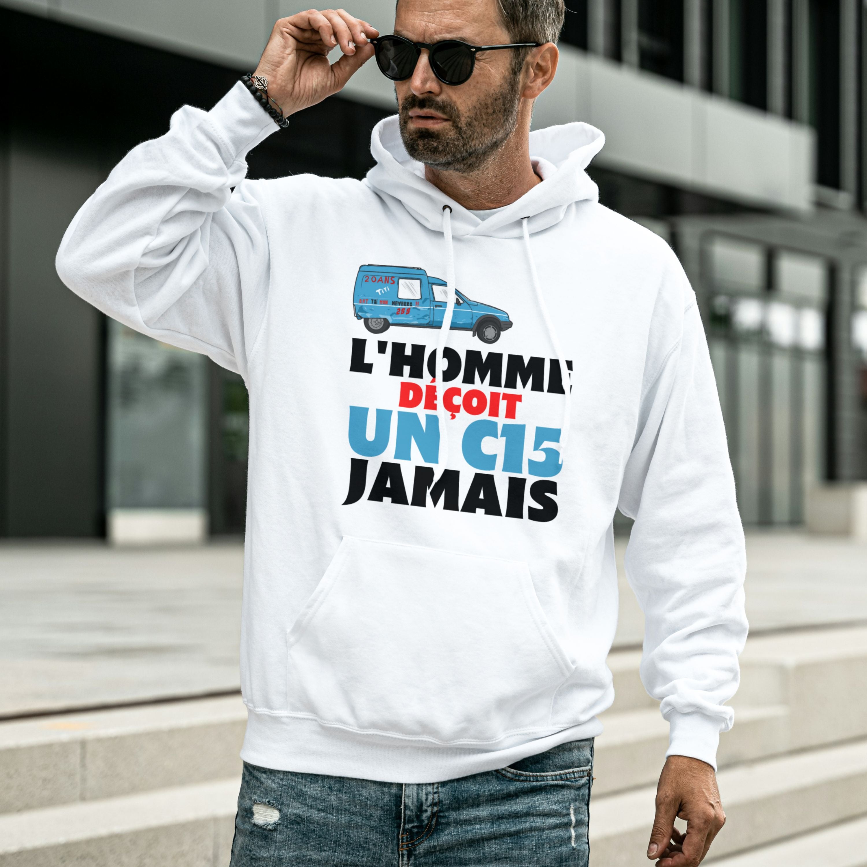 Sweat à capuche C15 French Humour