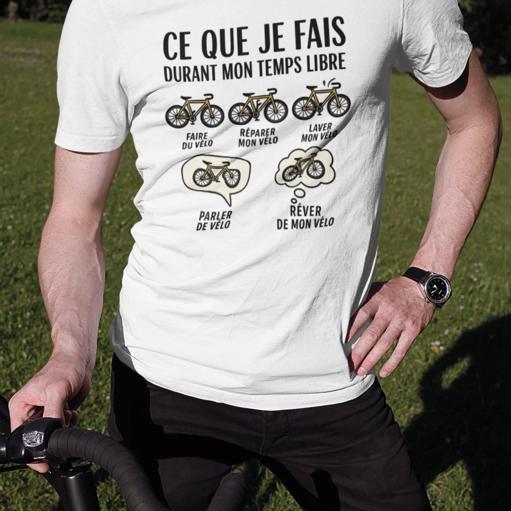 T-shirt Vélo