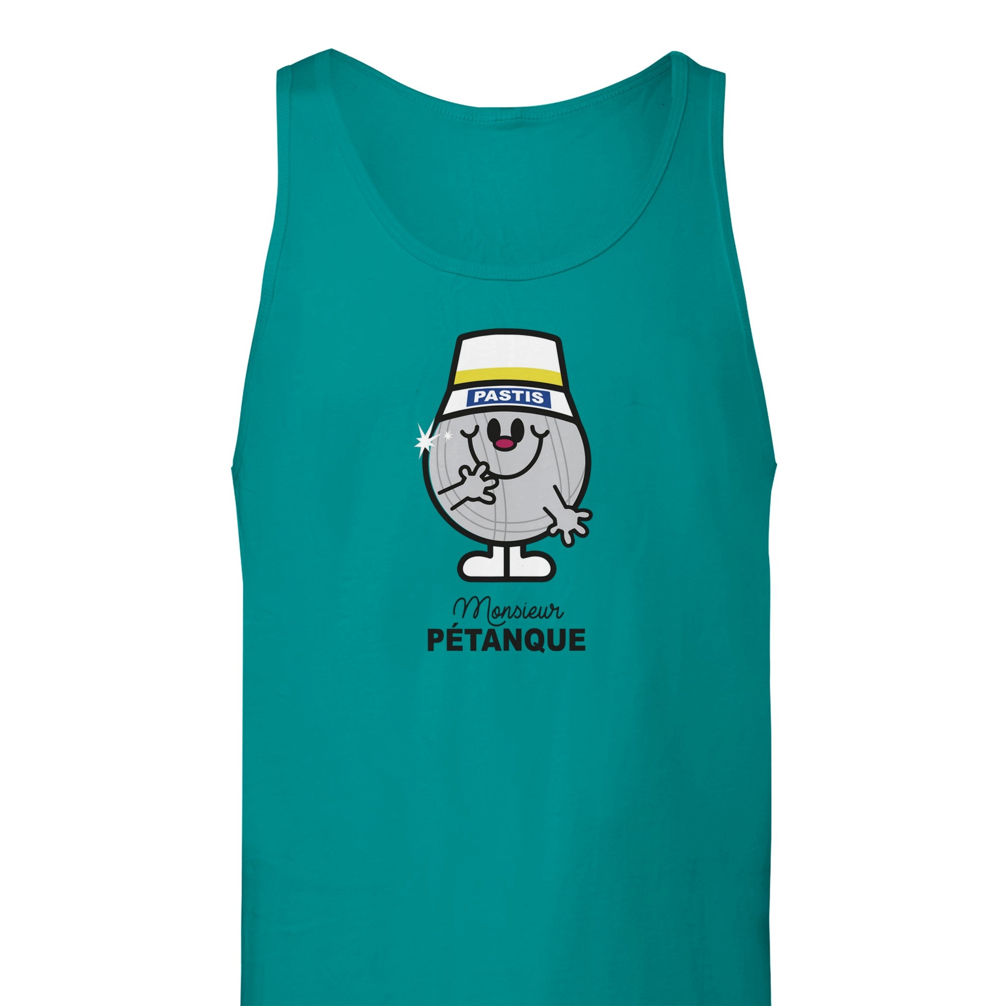 Débardeur Pastis "Monsieur Pétanque" | Mixte.