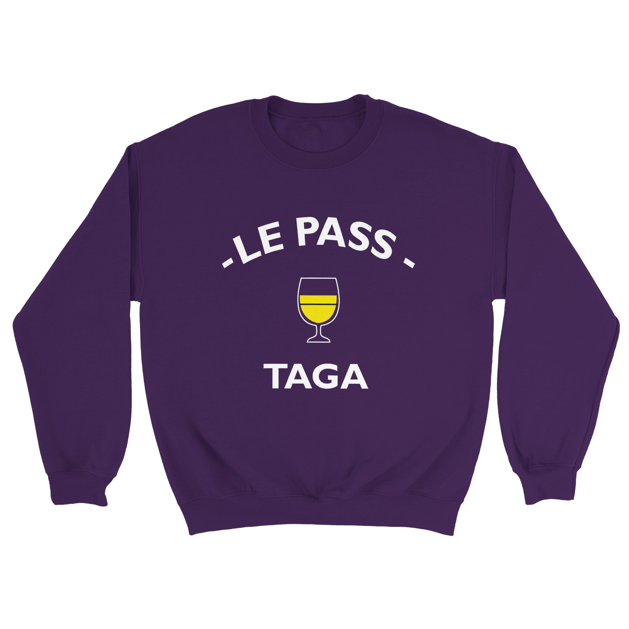 Sweat pastis "Le pass taga" | Mixte French Humour