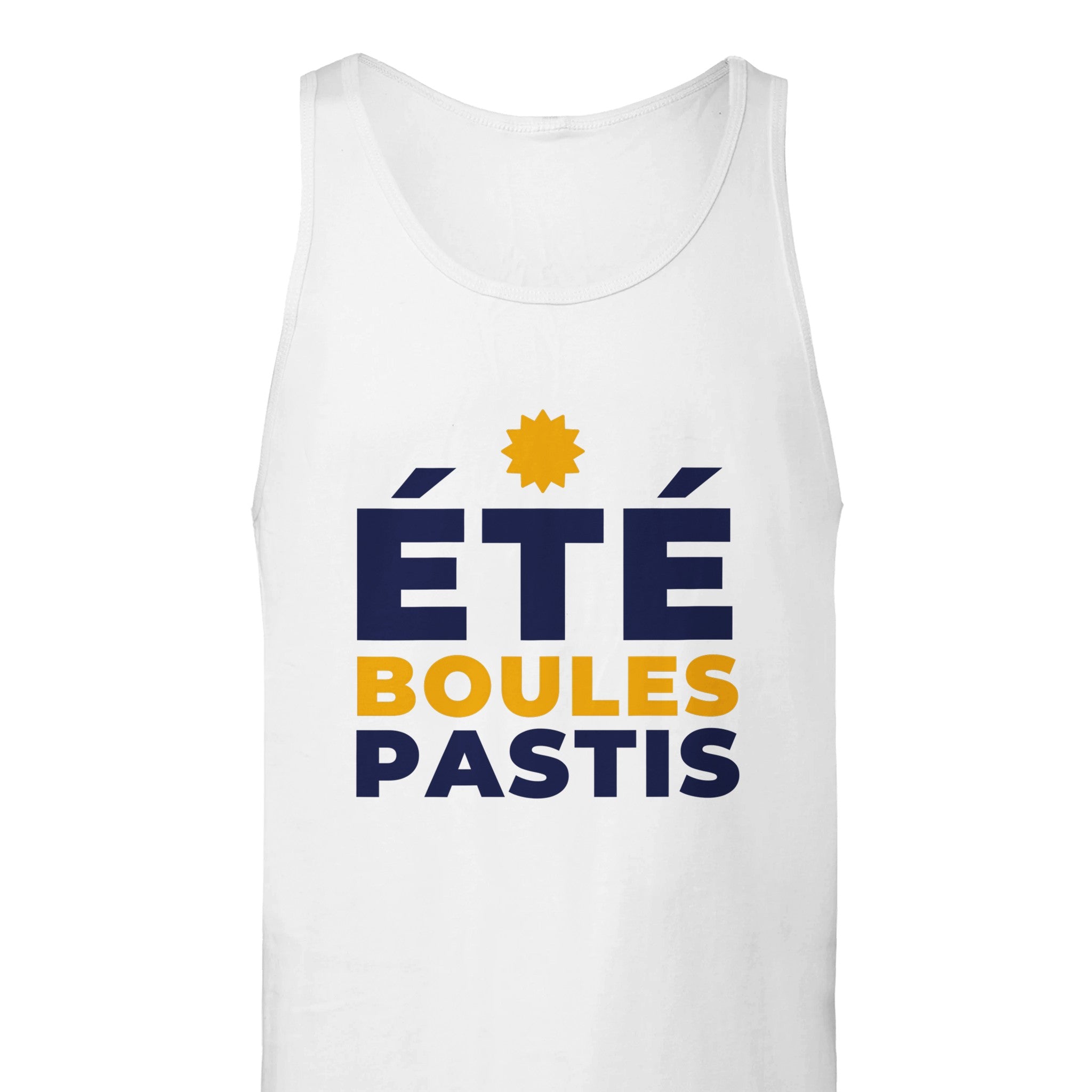 Débardeur Pastis "été boules pastis" | Mixte French Humour