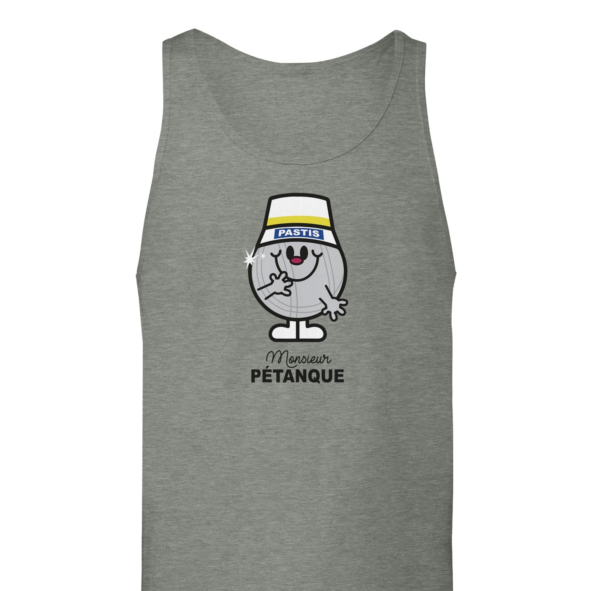 Débardeur Pastis "Monsieur Pétanque" | Mixte.