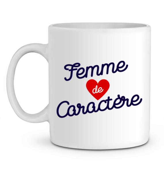 Mug Maman "Femme de caractère"