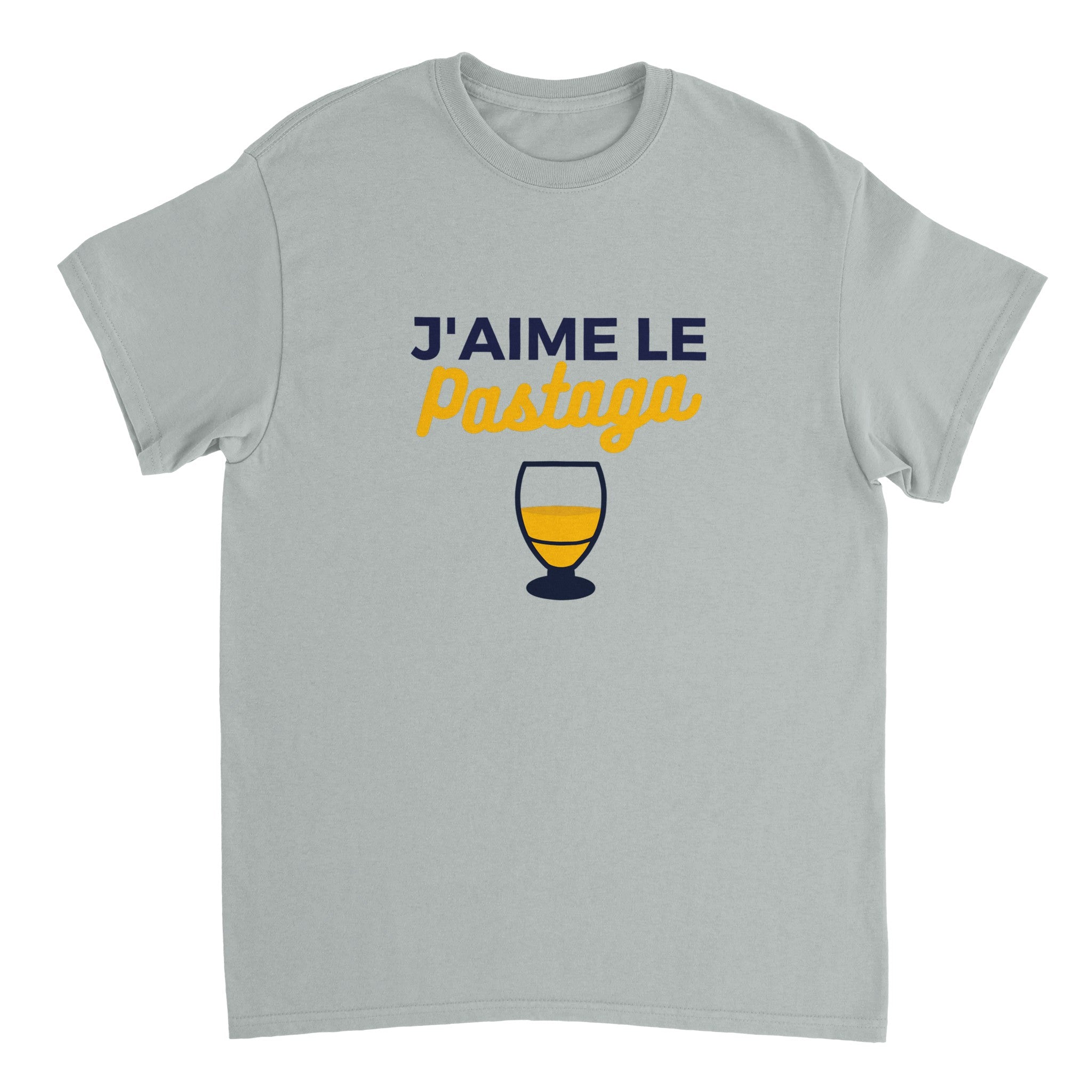 T-shirt Pastis "J'aime le pastaga" | Mixte French Humour