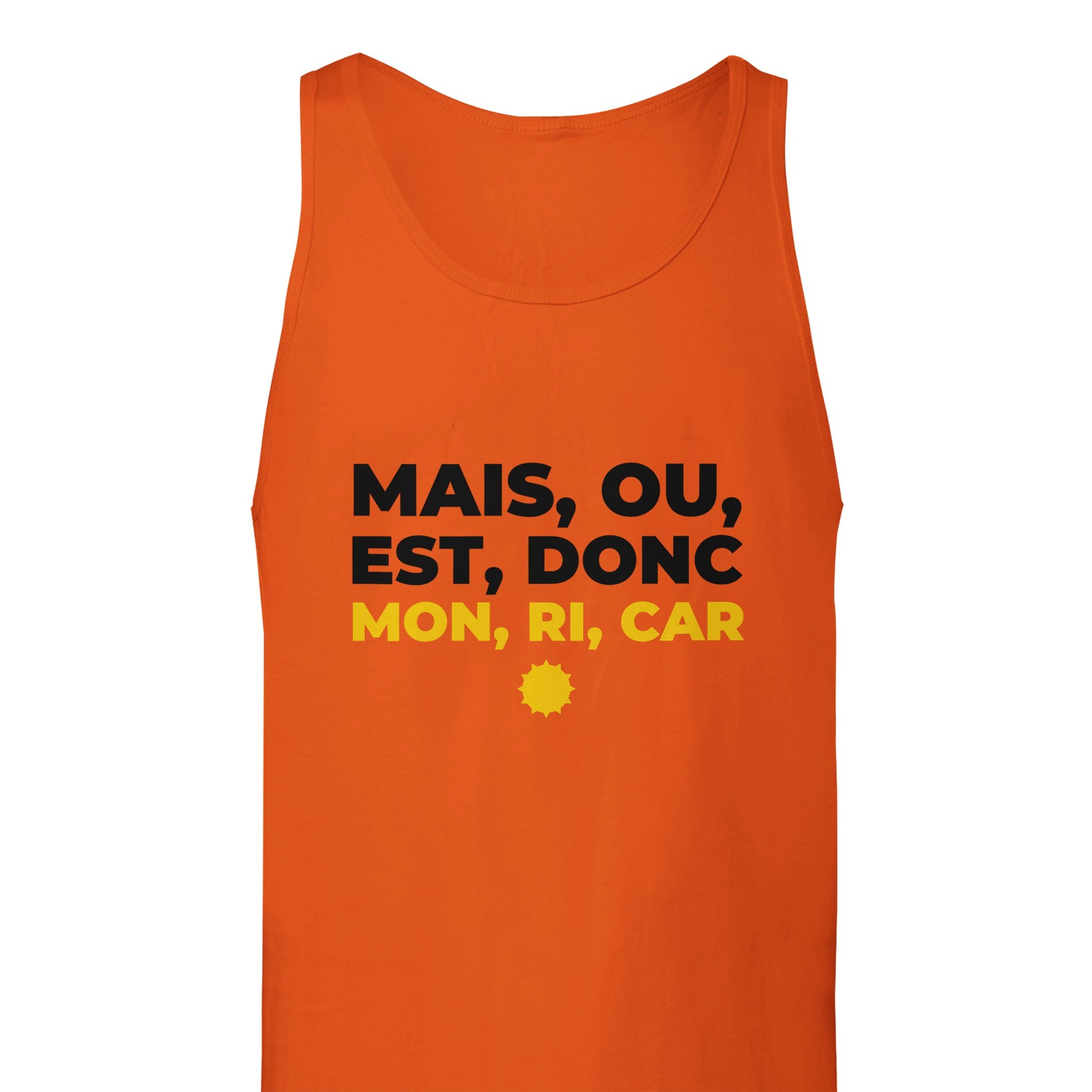 Débardeur Pastis "Mais ou est donc mon ri car" | Mixte French Humour