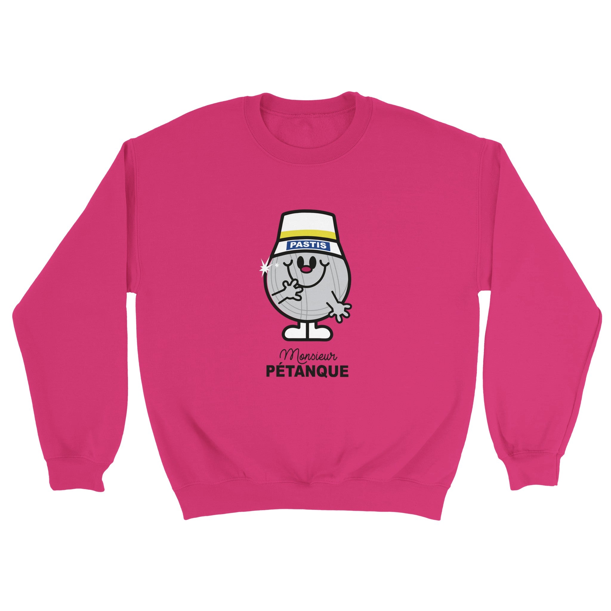 Sweat pastis "Monsieur Pétanque" | Mixte French Humour