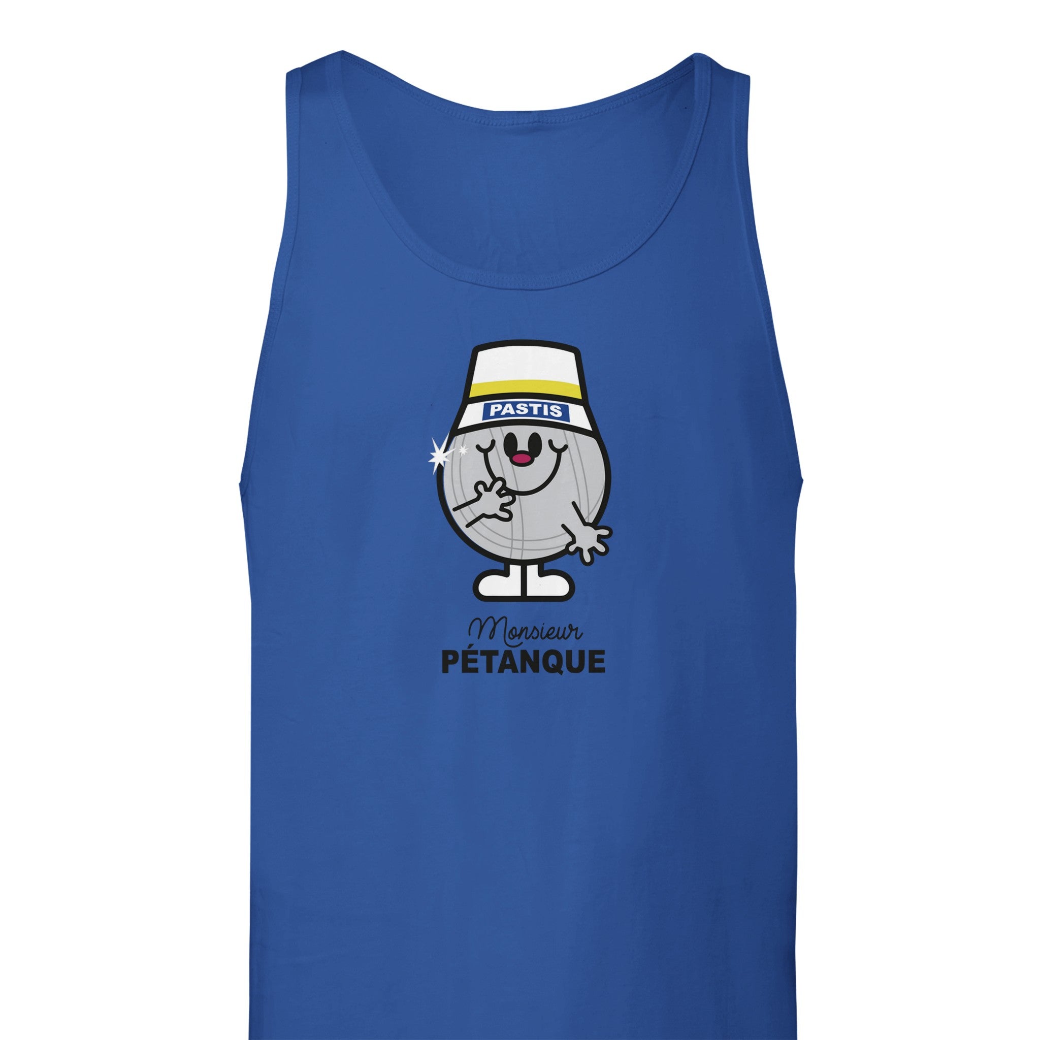 Débardeur Pastis "Monsieur Pétanque" | Mixte.
