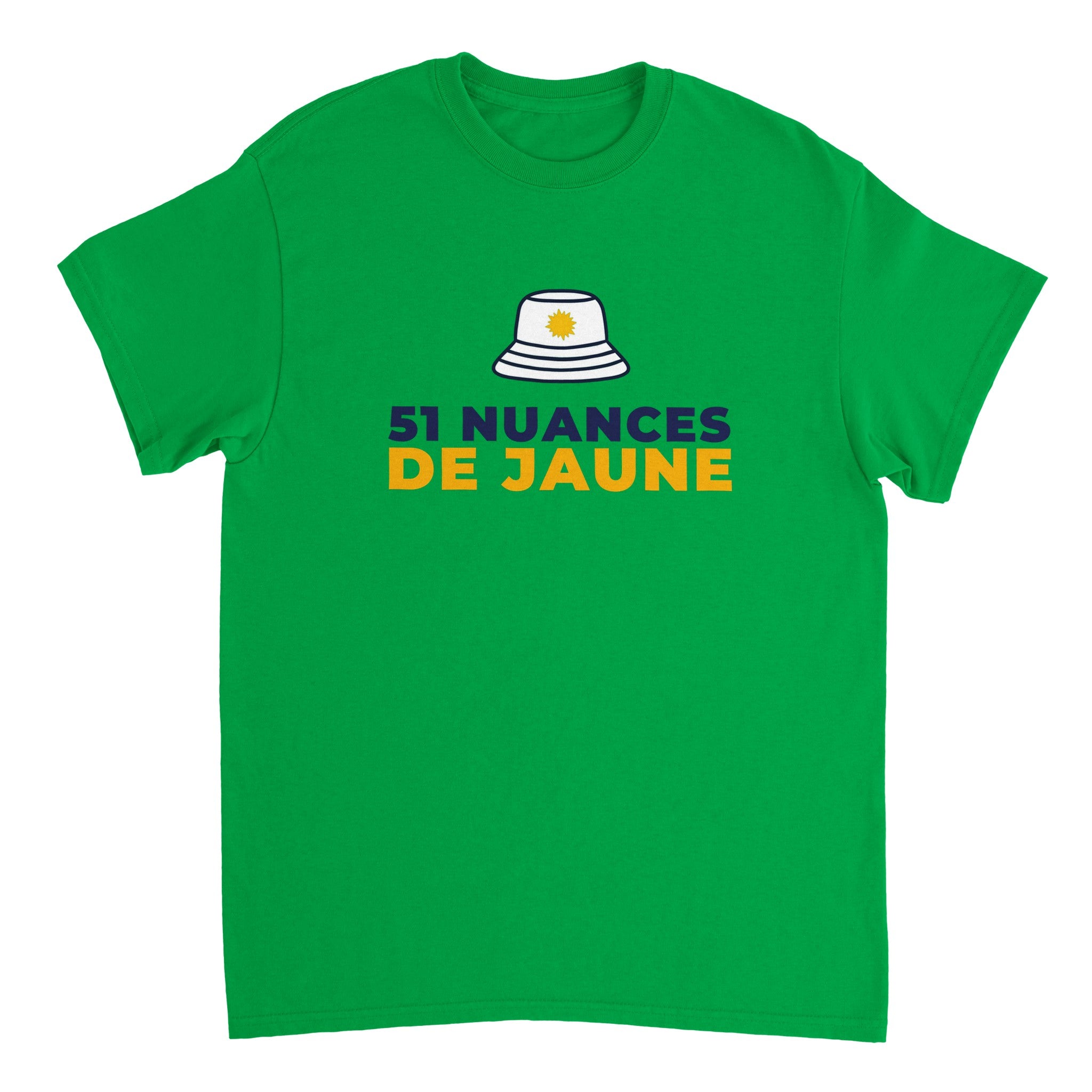 T-shirt Pastis "51 nuances de jaune" | Mixte French Humour