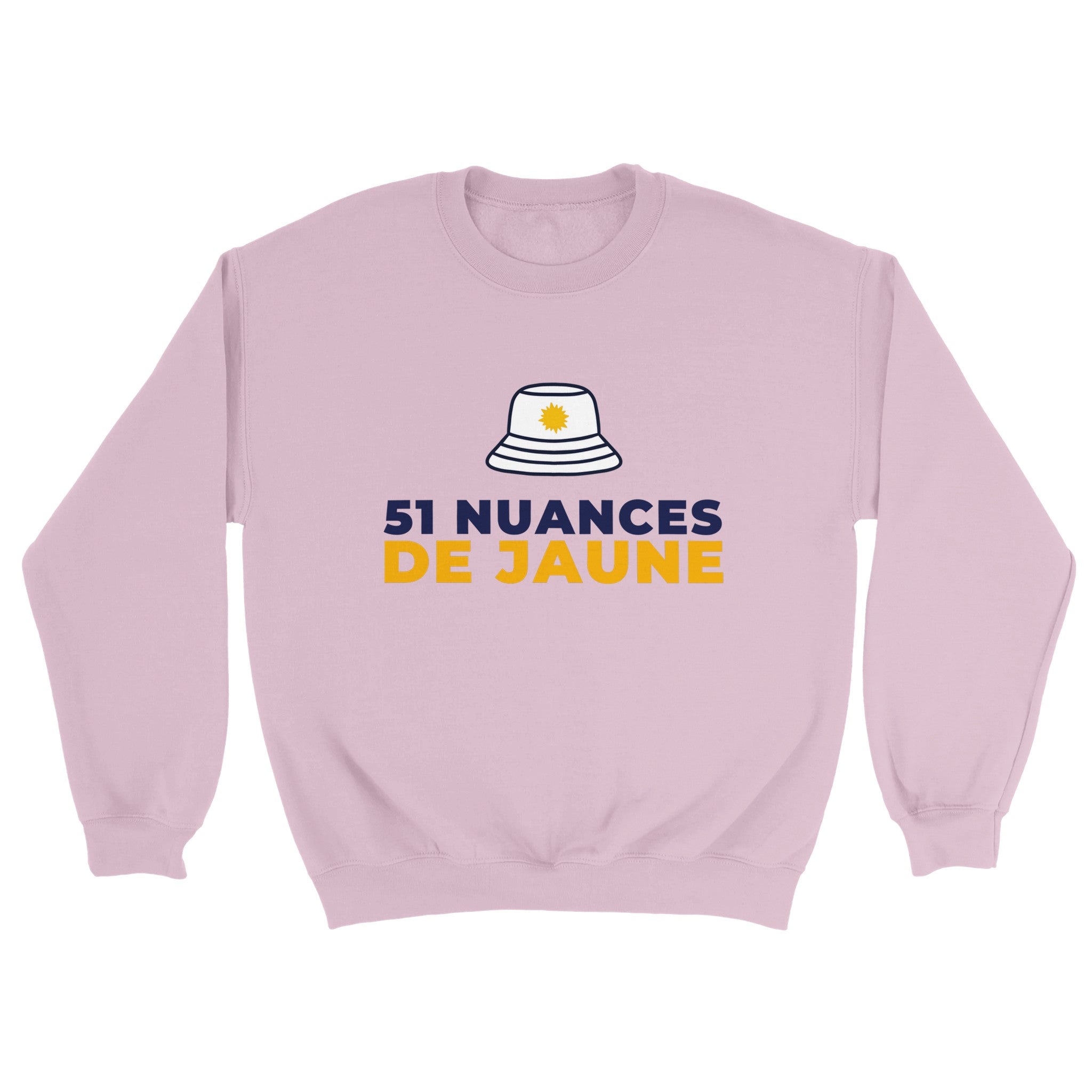 Sweat pastis "51 nuances de jaune" | Mixte French Humour
