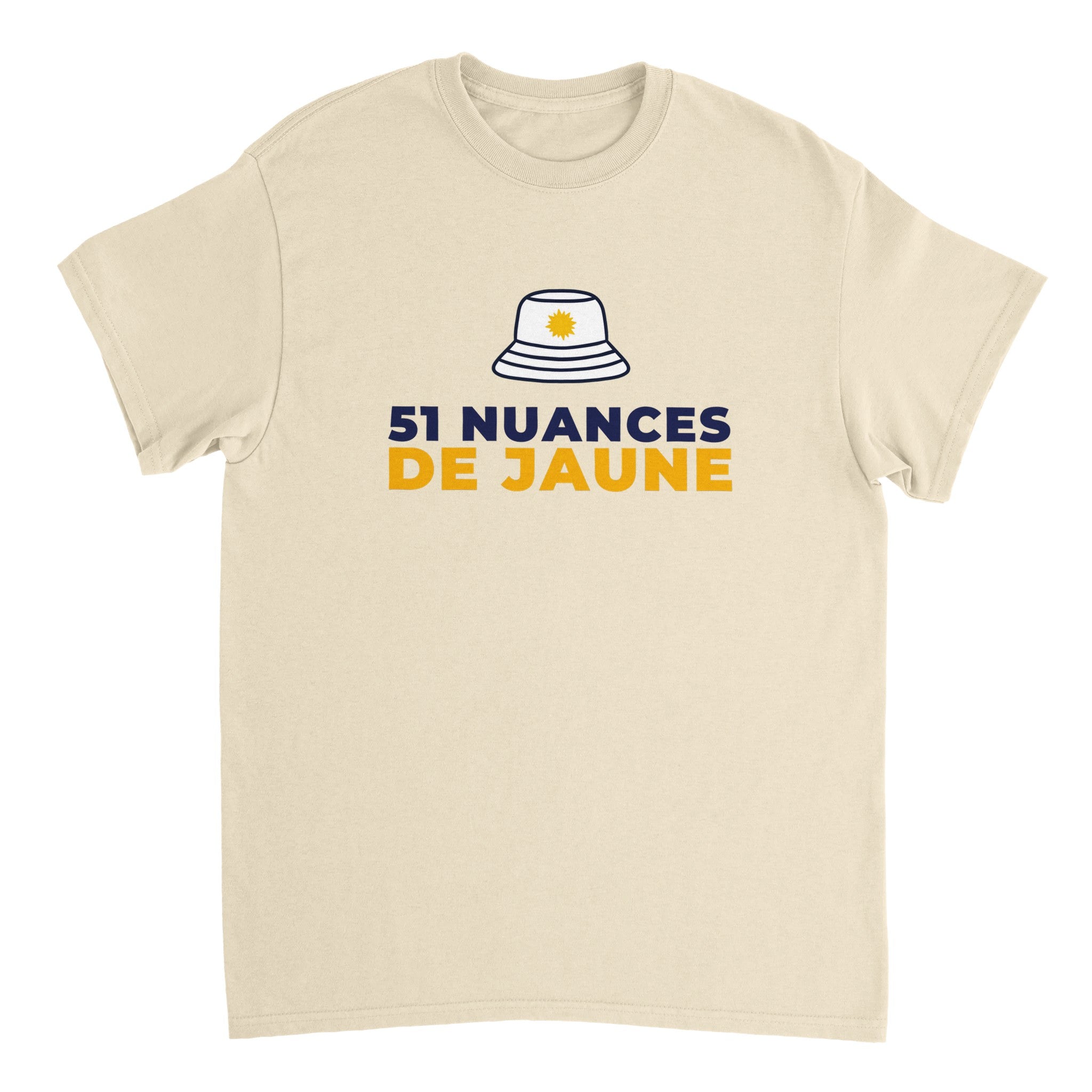 T-shirt Pastis "51 nuances de jaune" | Mixte French Humour