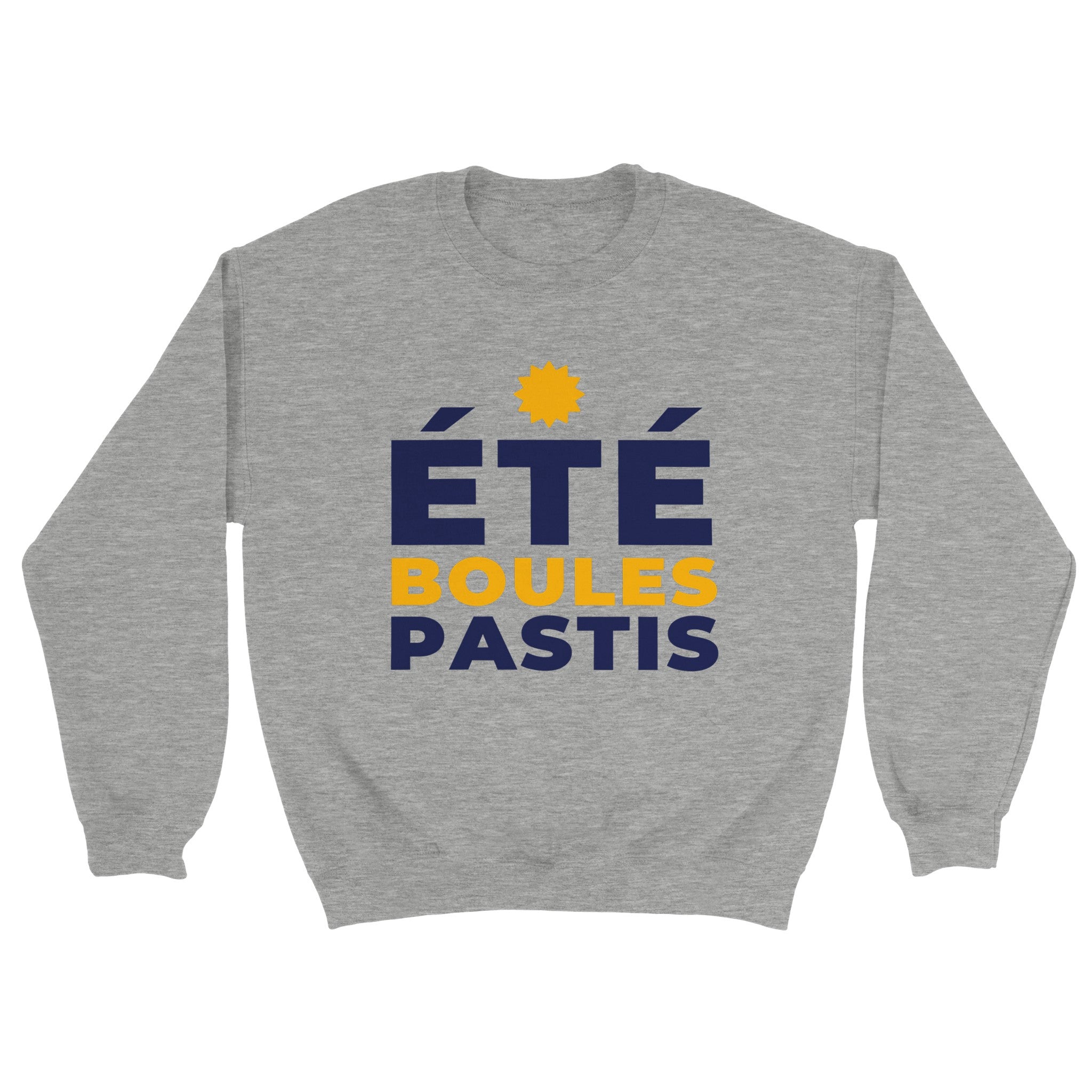 Sweat pastis "été boules pastis" | Mixte French Humour