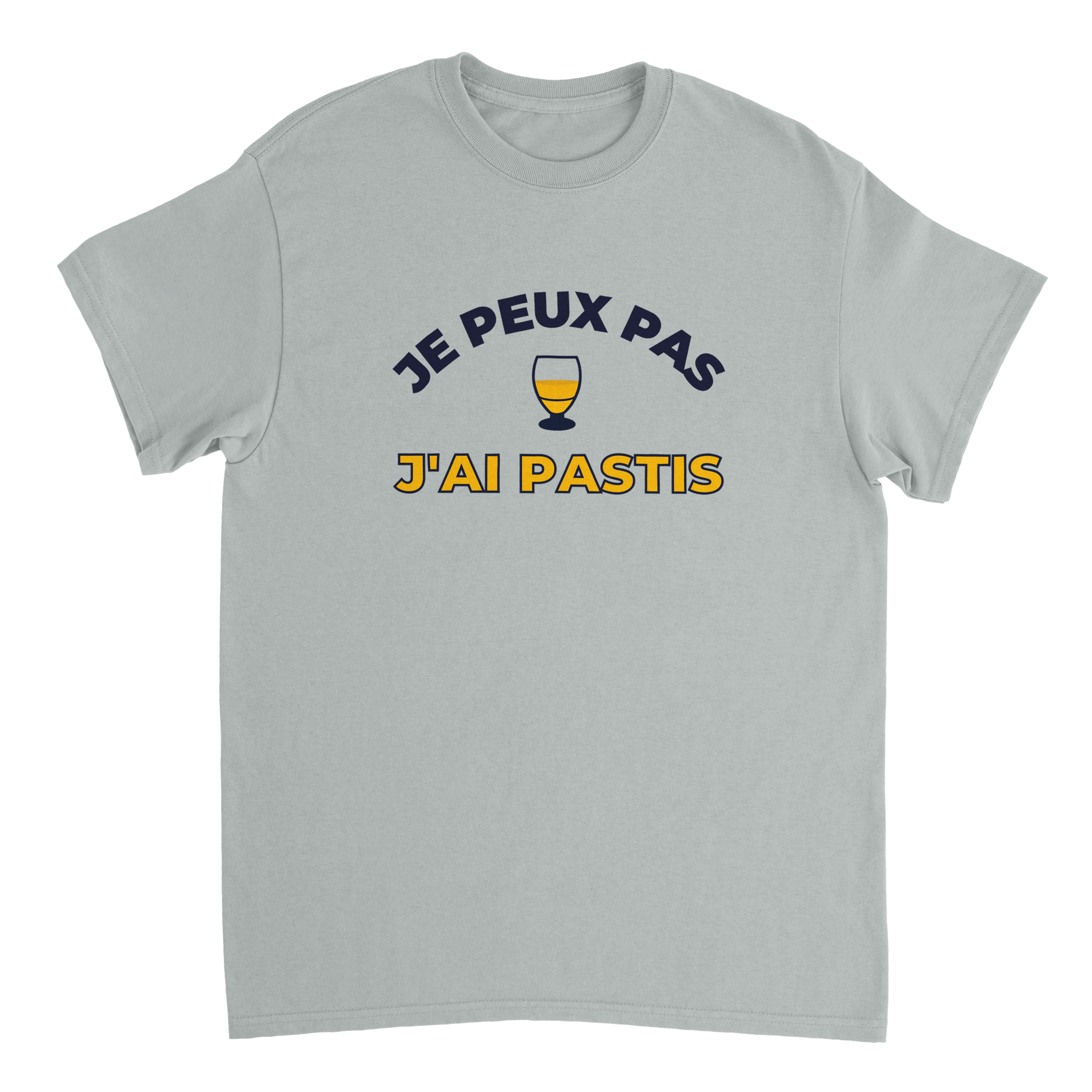 T-shirt Pastis "Je peux pas j'ai pastis" | Mixte.
