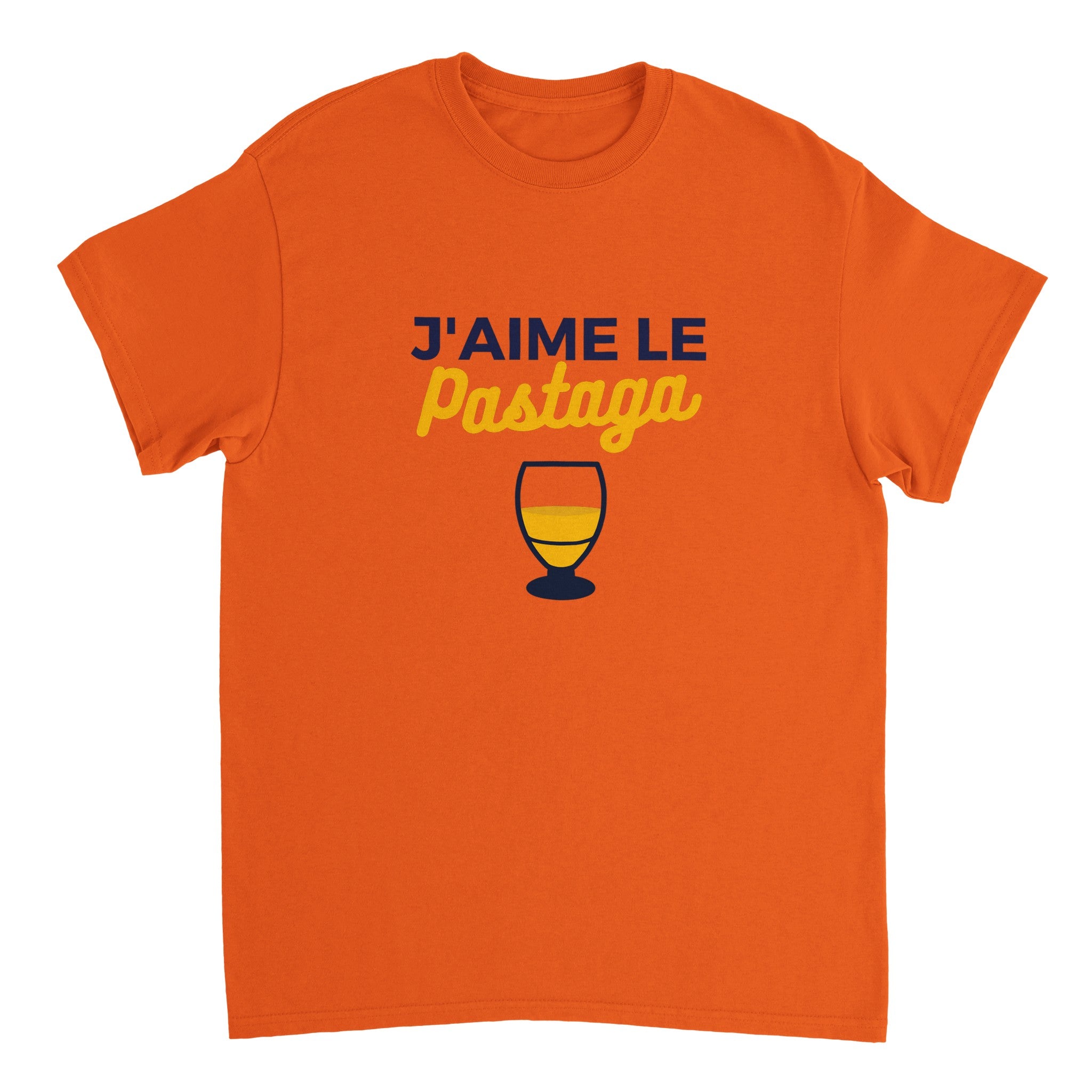 T-shirt Pastis "J'aime le pastaga" | Mixte French Humour