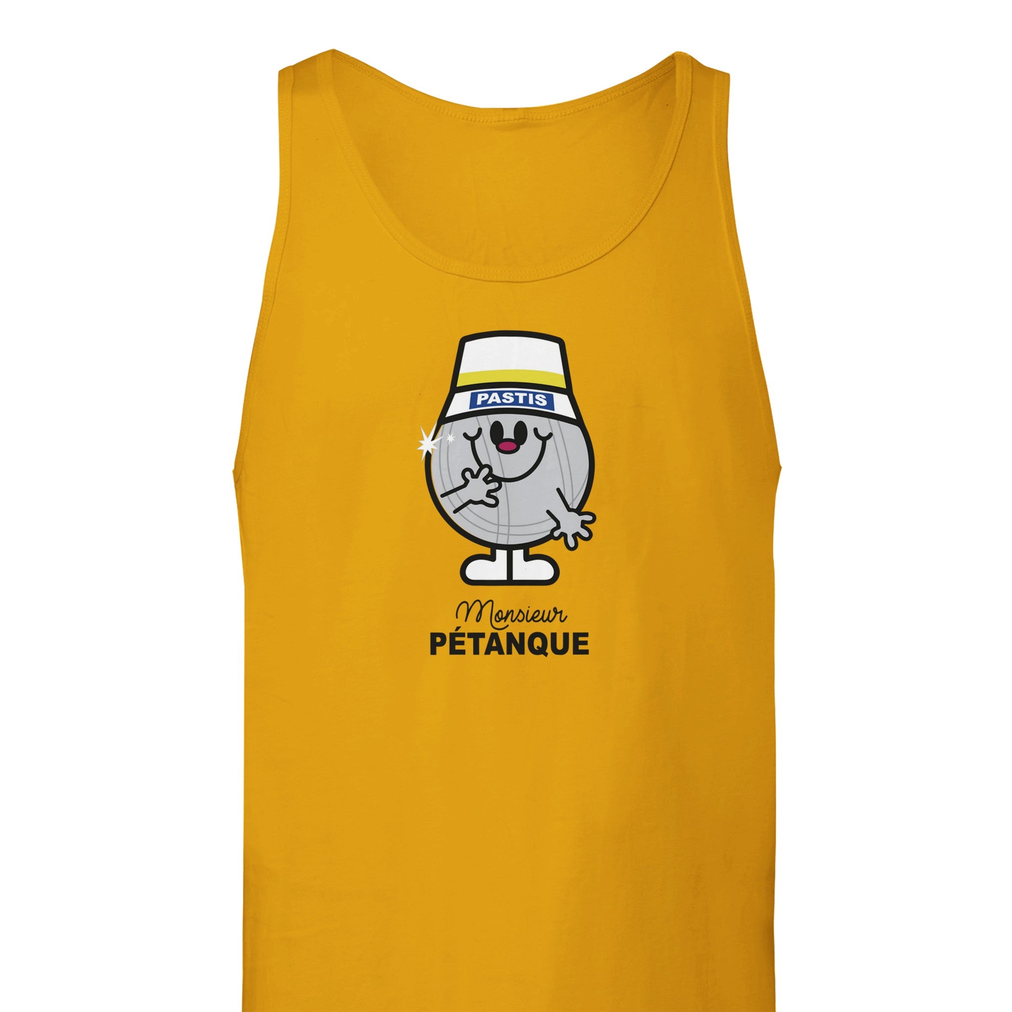 Débardeur Pastis "Monsieur Pétanque" | Mixte.