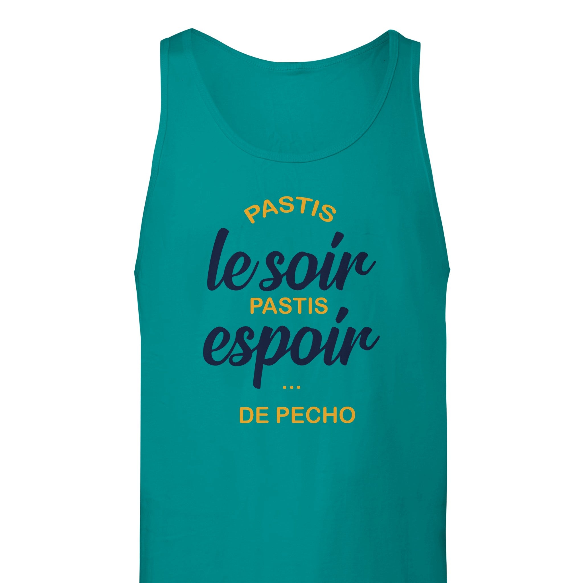 Débardeur Pastis "Pastis le soir pastis espoir de pécho" | Mixte French Humour