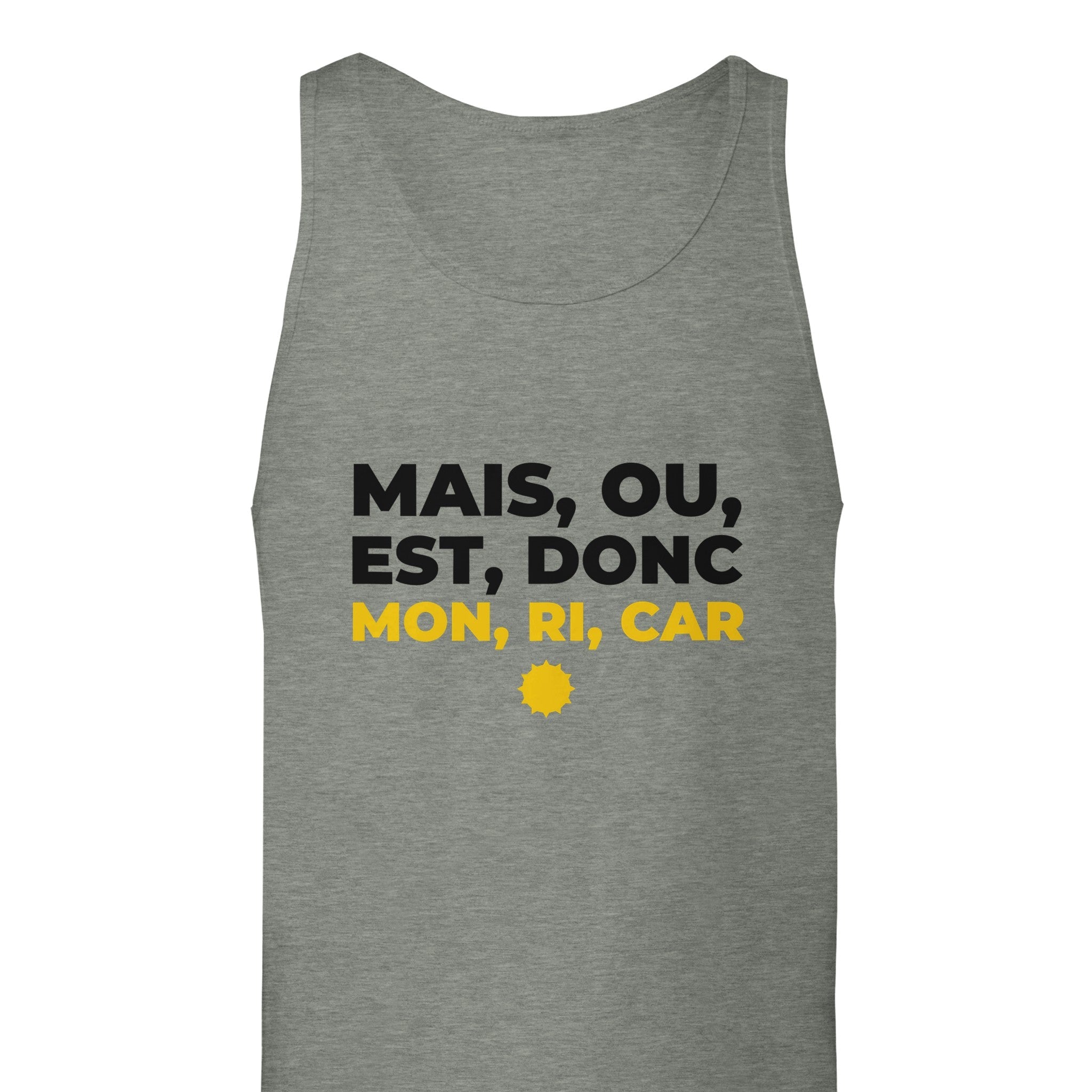 Débardeur Pastis "Mais ou est donc mon ri car" | Mixte French Humour