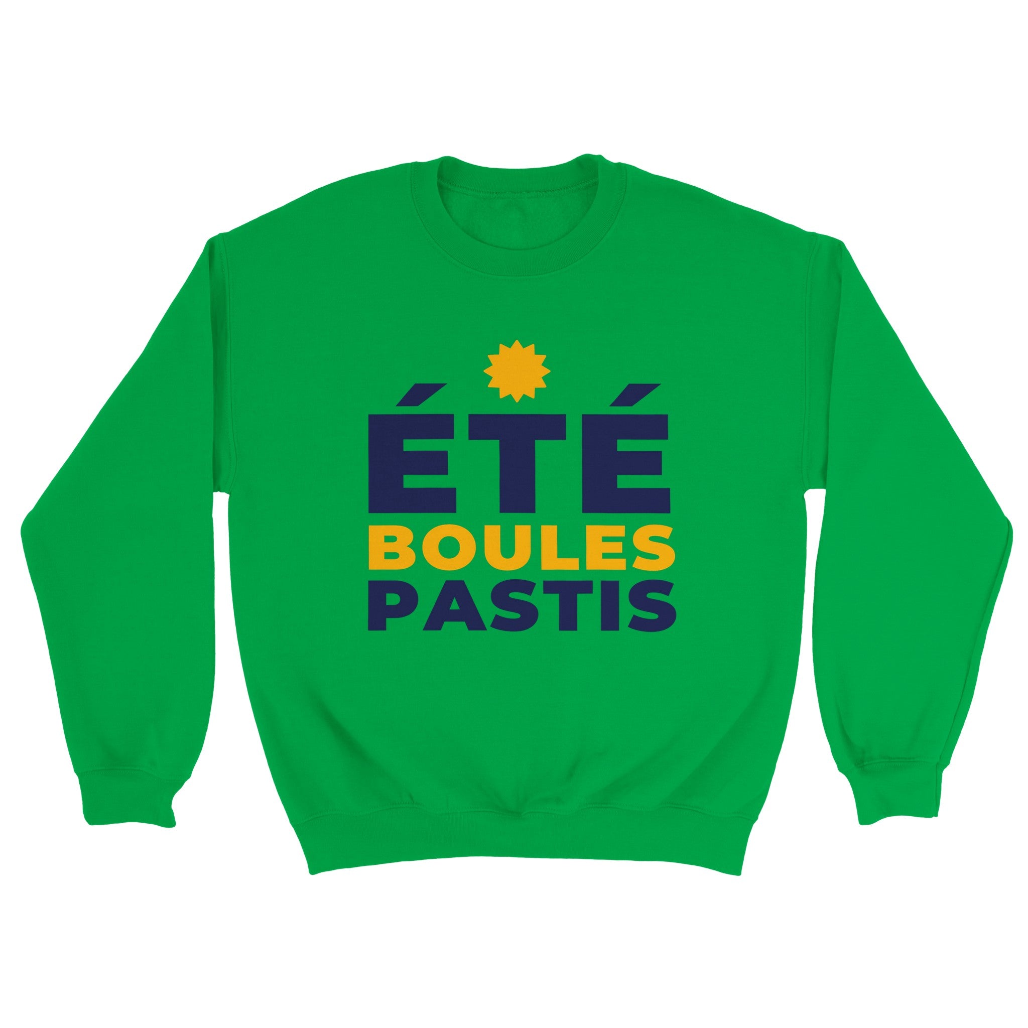 Sweat pastis "été boules pastis" | Mixte