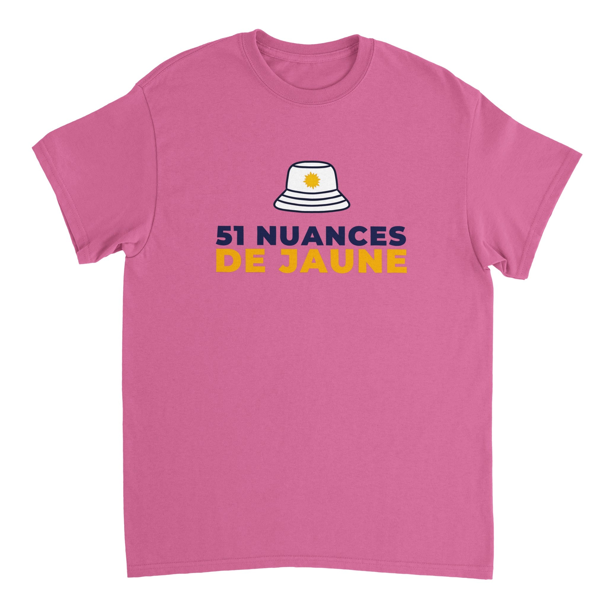 T-shirt Pastis "51 nuances de jaune" | Mixte French Humour