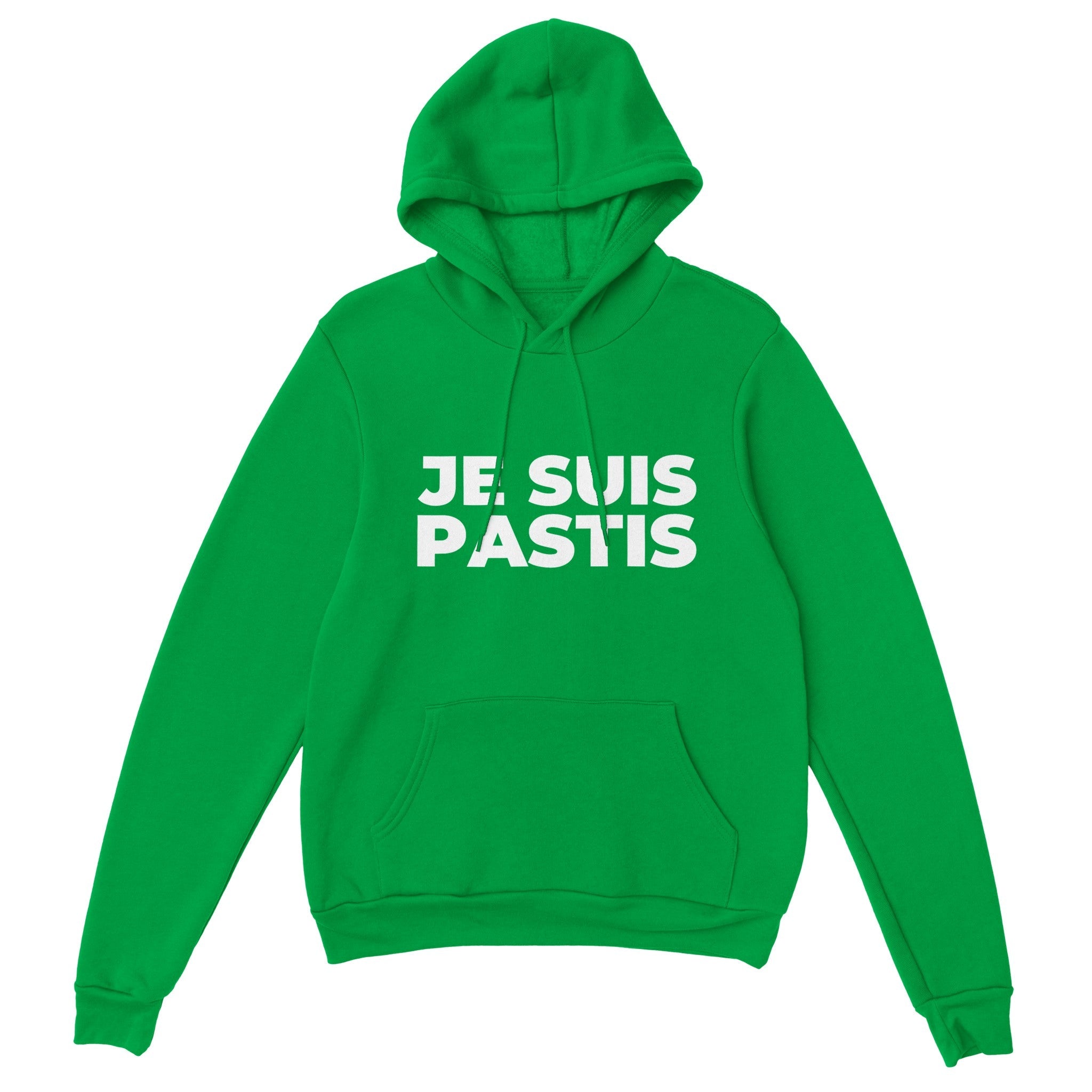 Sweat à capuche pastis "Je suis pastis" | Mixte French Humour