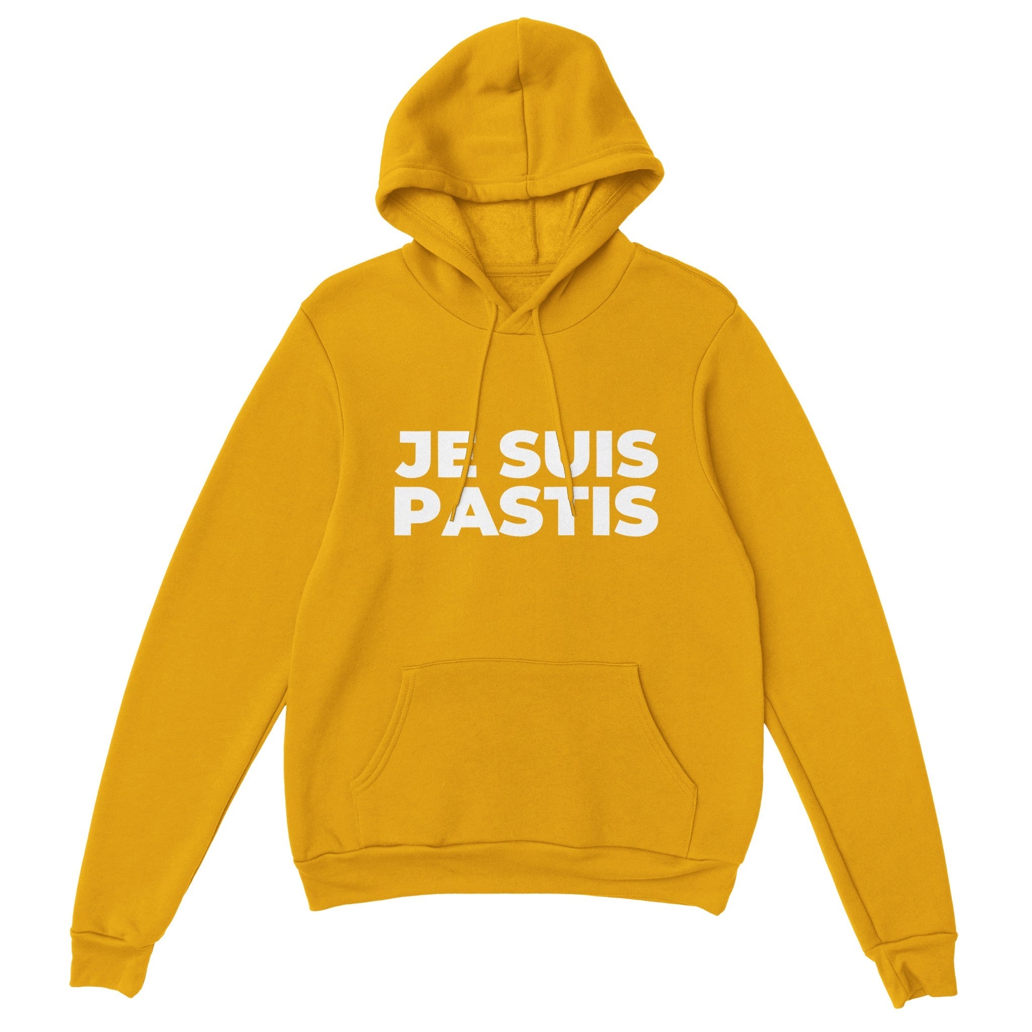 Sweat à capuche pastis "Je suis pastis" | Mixte French Humour