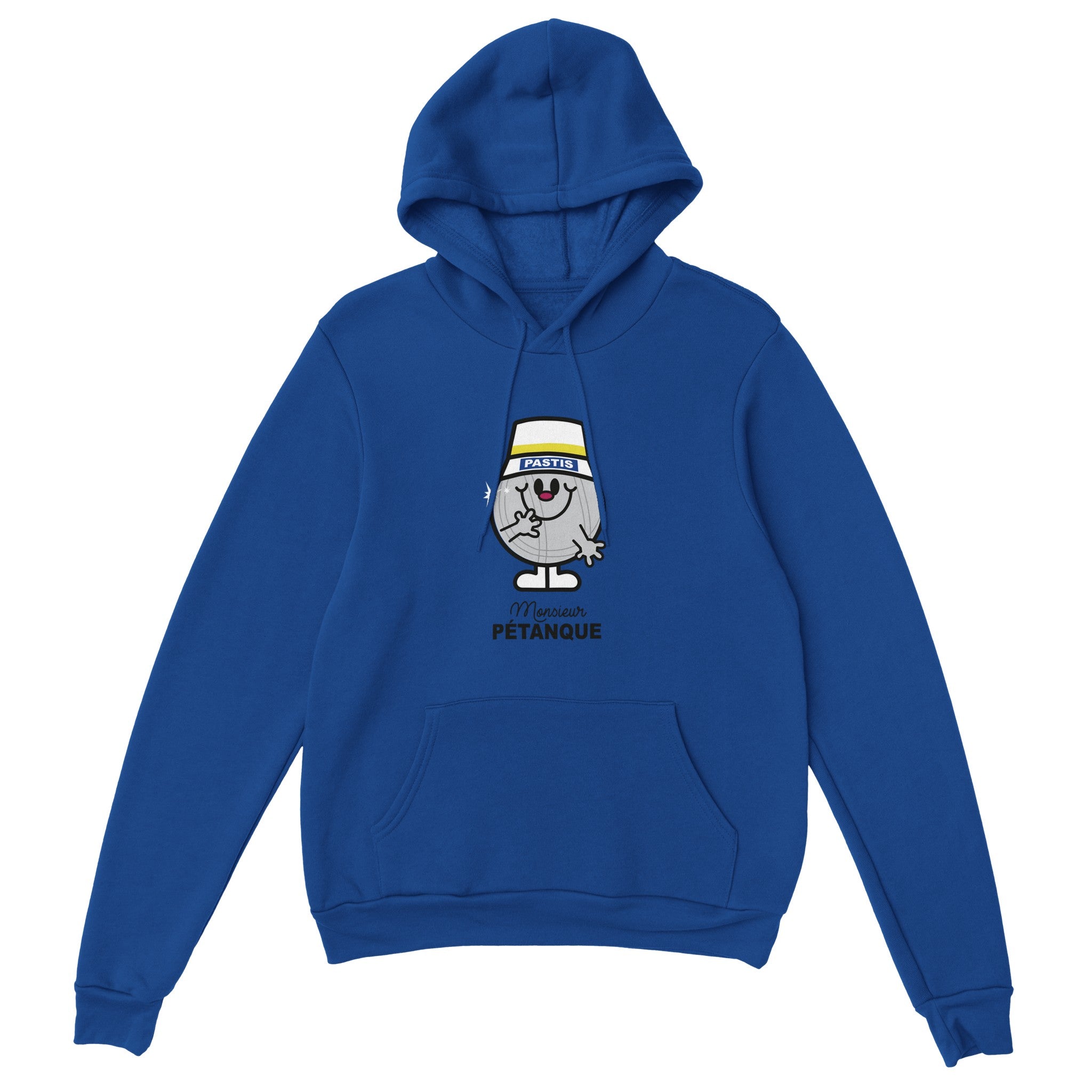Sweat à capuche pastis "Monsieur Pétanque" | Mixte French Humour