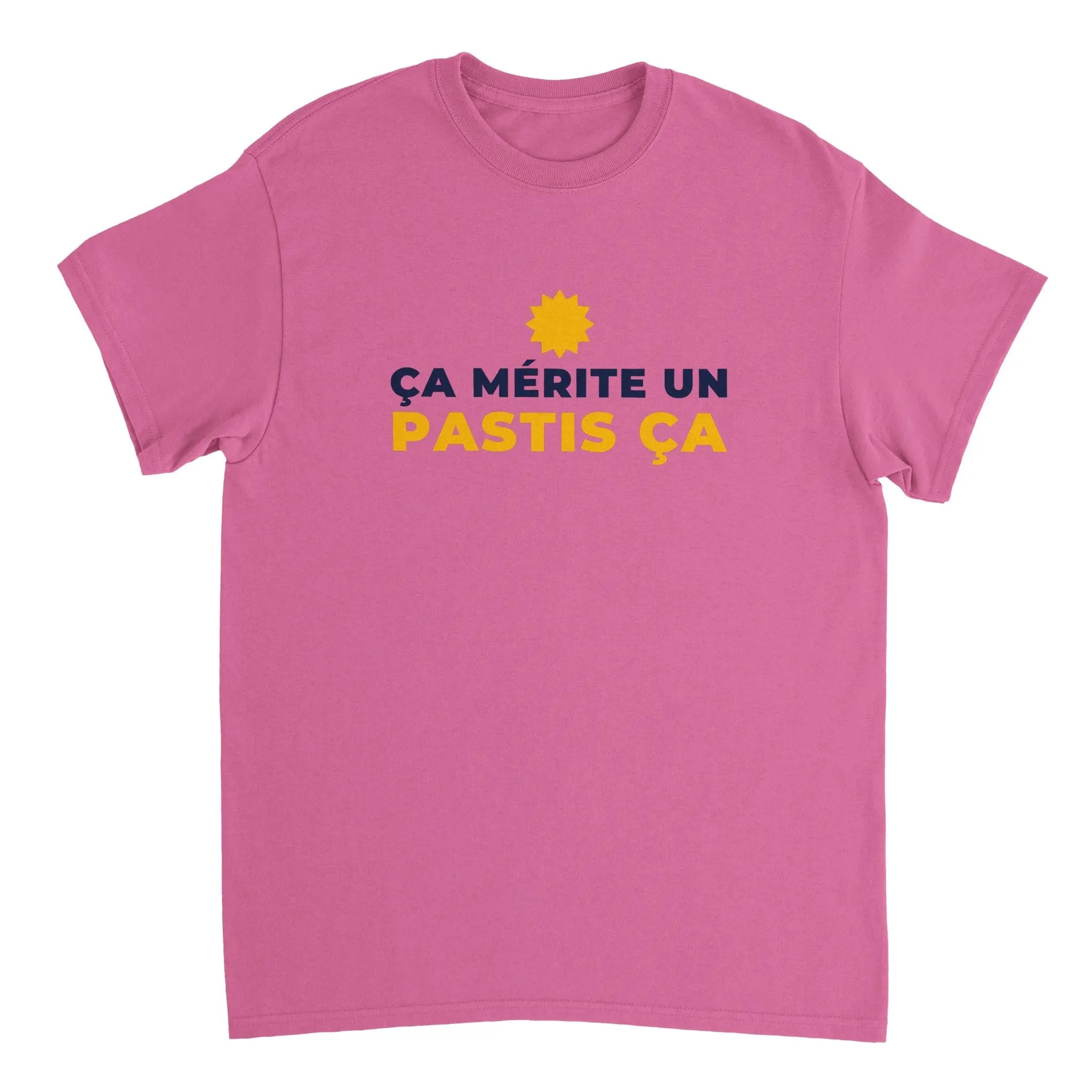 T-shirt Pastis "ça mérite un pastis ça" | Mixte French Humour