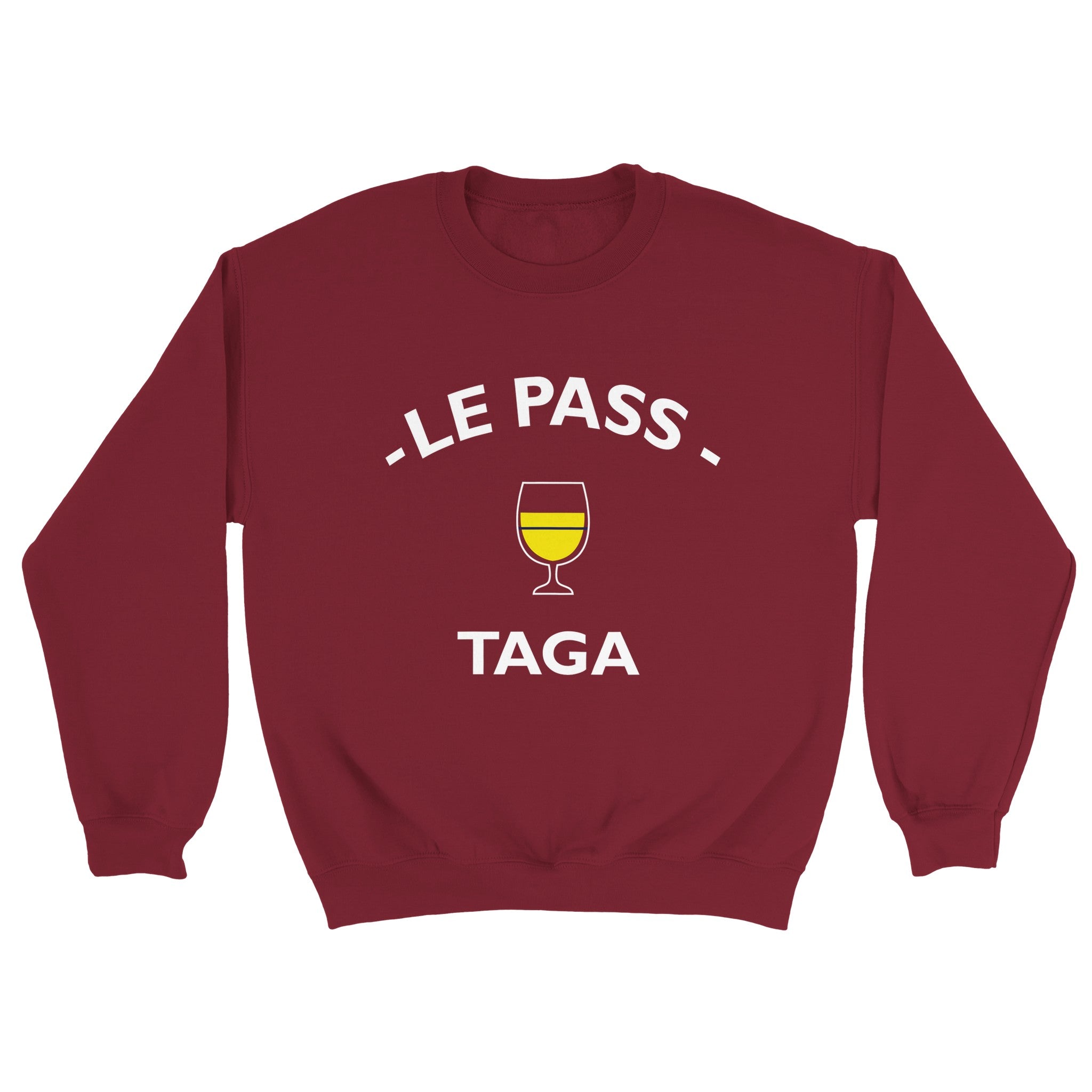 Sweat pastis "Le pass taga" | Mixte French Humour