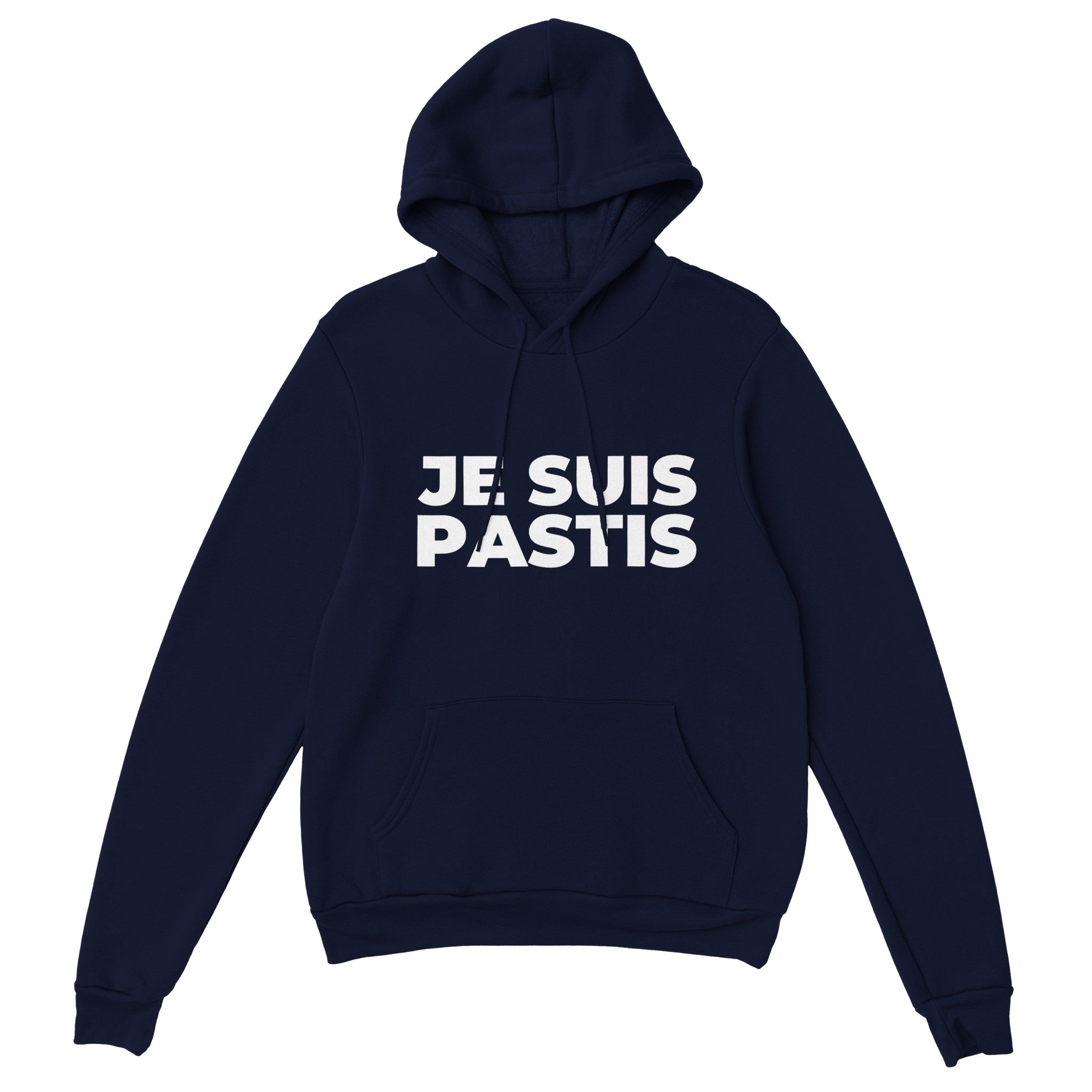 Sweat à capuche pastis "Je suis pastis" | Mixte French Humour