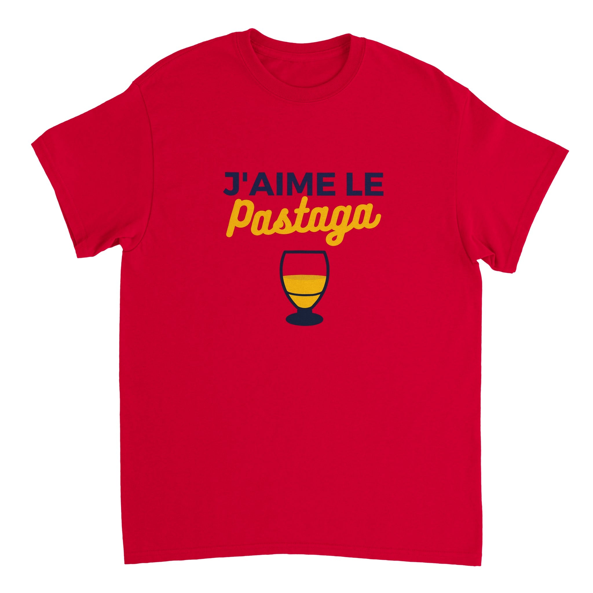 T-shirt Pastis "J'aime le pastaga" | Mixte French Humour