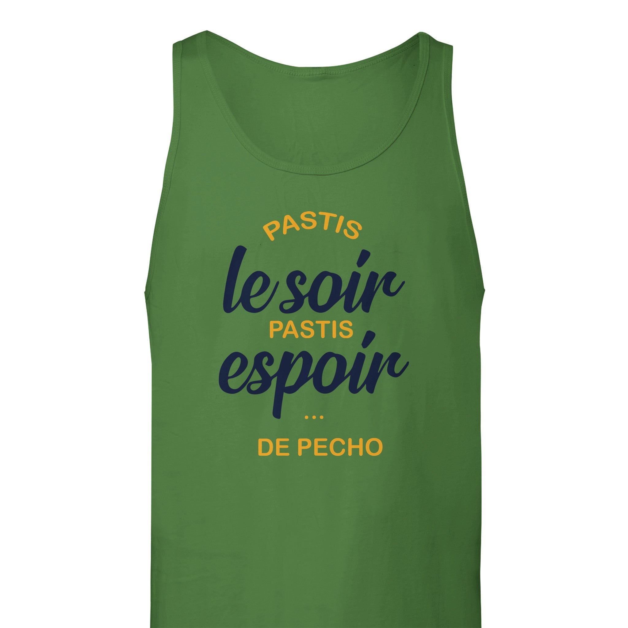 Débardeur Pastis "Pastis le soir pastis espoir de pécho" | Mixte French Humour