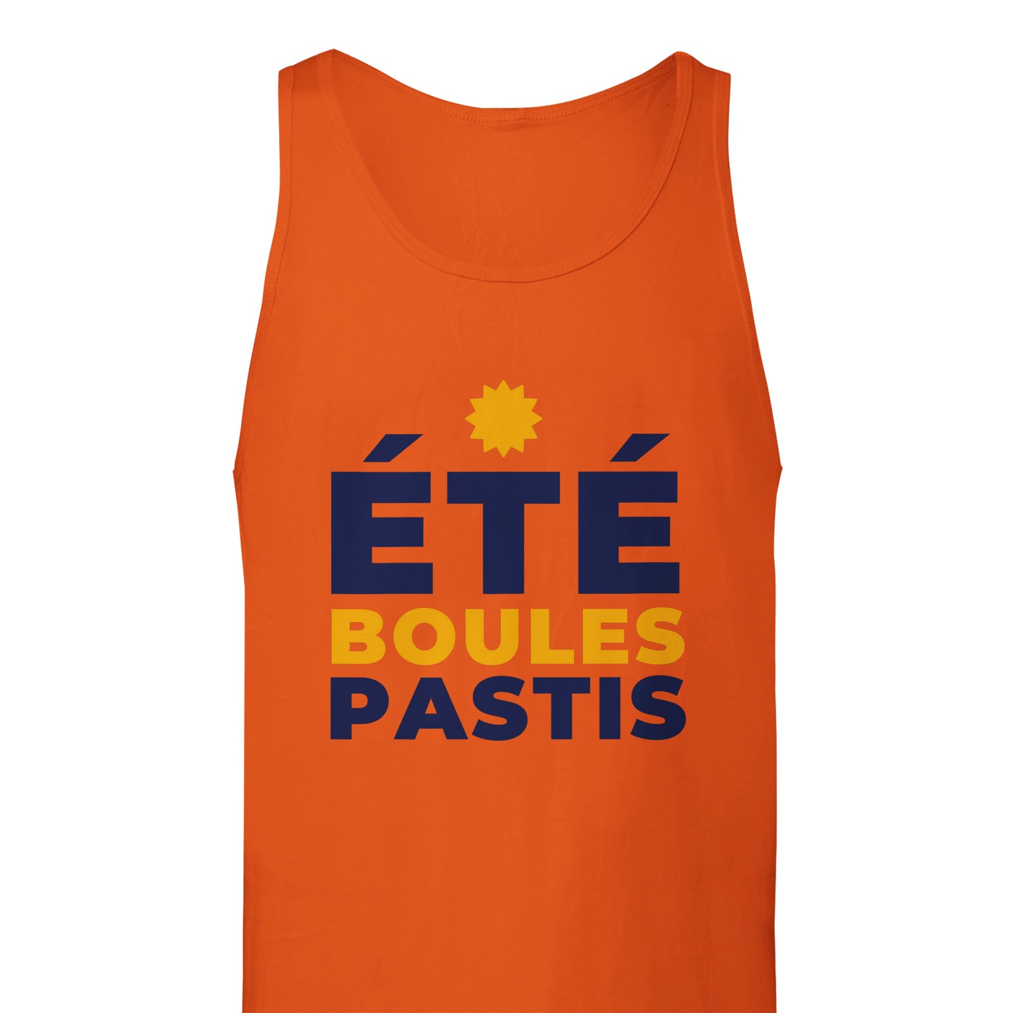 Débardeur Pastis "été boules pastis" | Mixte French Humour