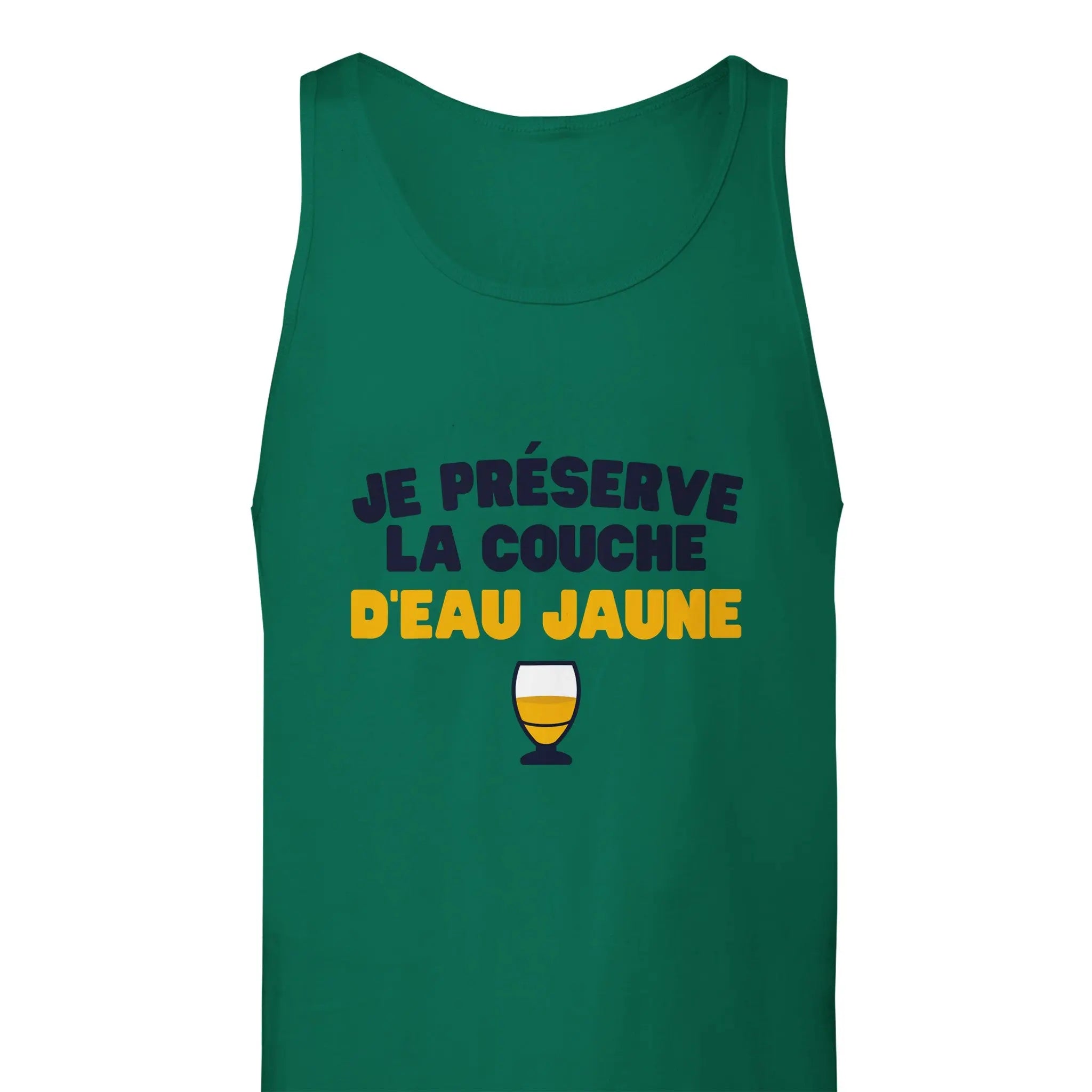 Débardeur Pastis "Je préserve la couche d'eau jaune" | Mixte French Humour