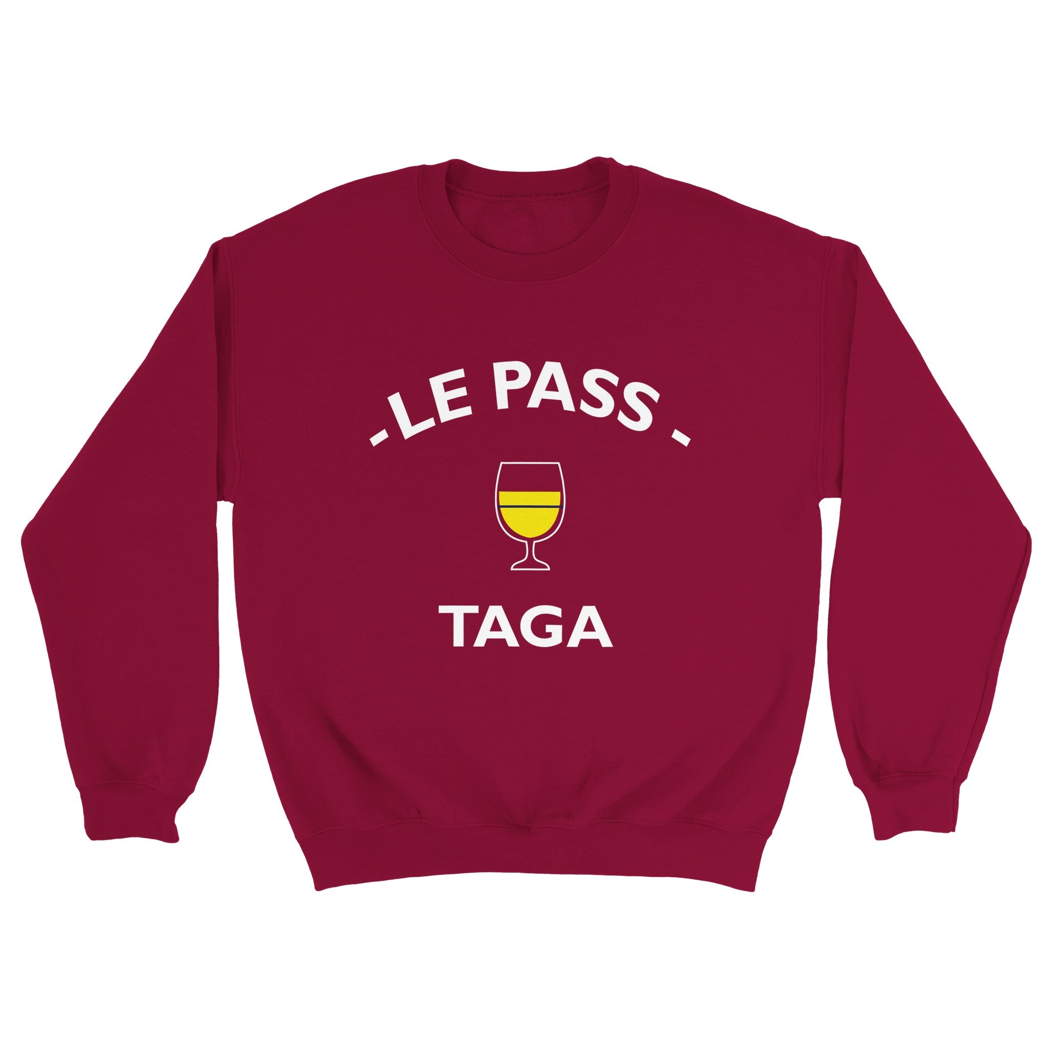 Sweat pastis "Le pass taga" | Mixte French Humour