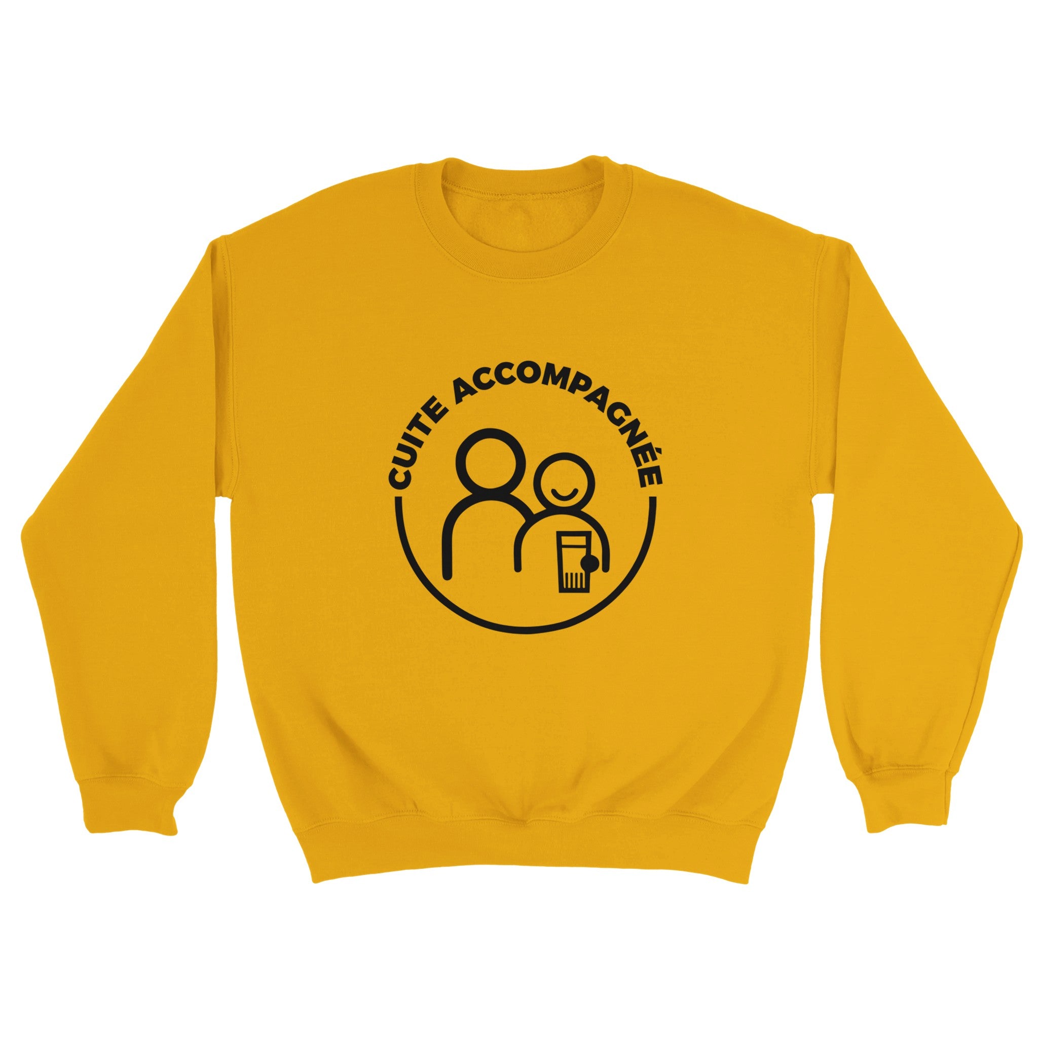 Sweat Apéro "Cuite accompagnée" | Mixte French Humour