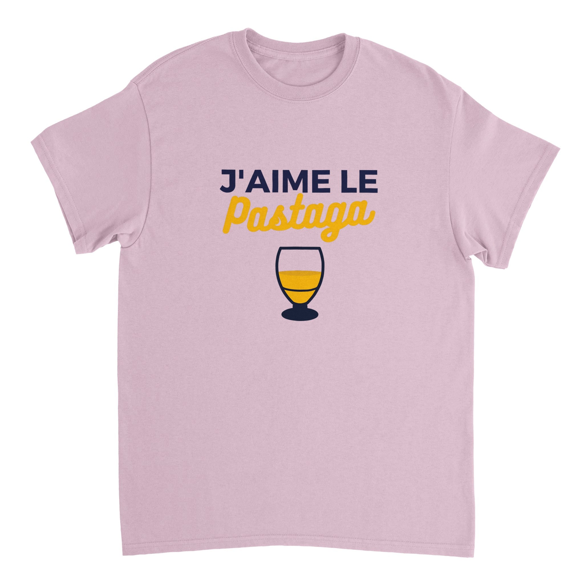 T-shirt Pastis "J'aime le pastaga" | Mixte French Humour