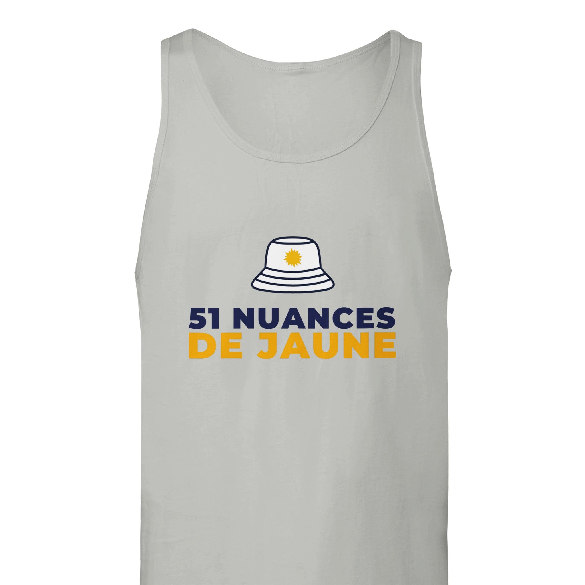 Débardeur Pastis "51 nuances de jaune" | Mixte French Humour