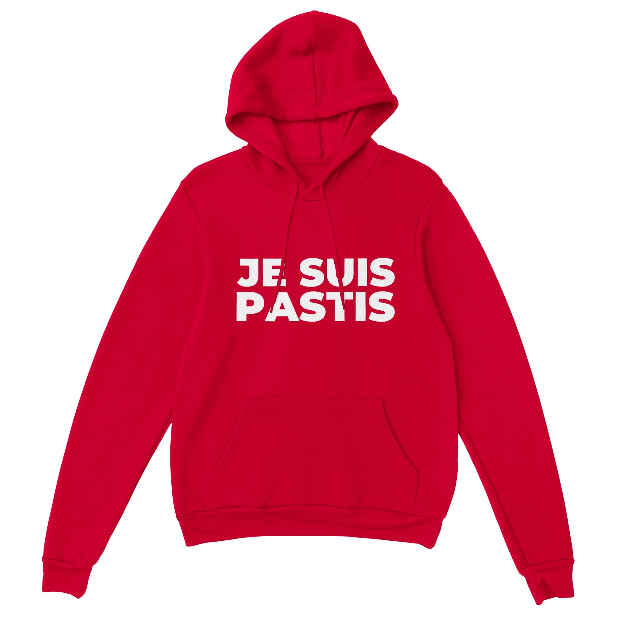 Sweat à capuche pastis "Je suis pastis" | Mixte French Humour
