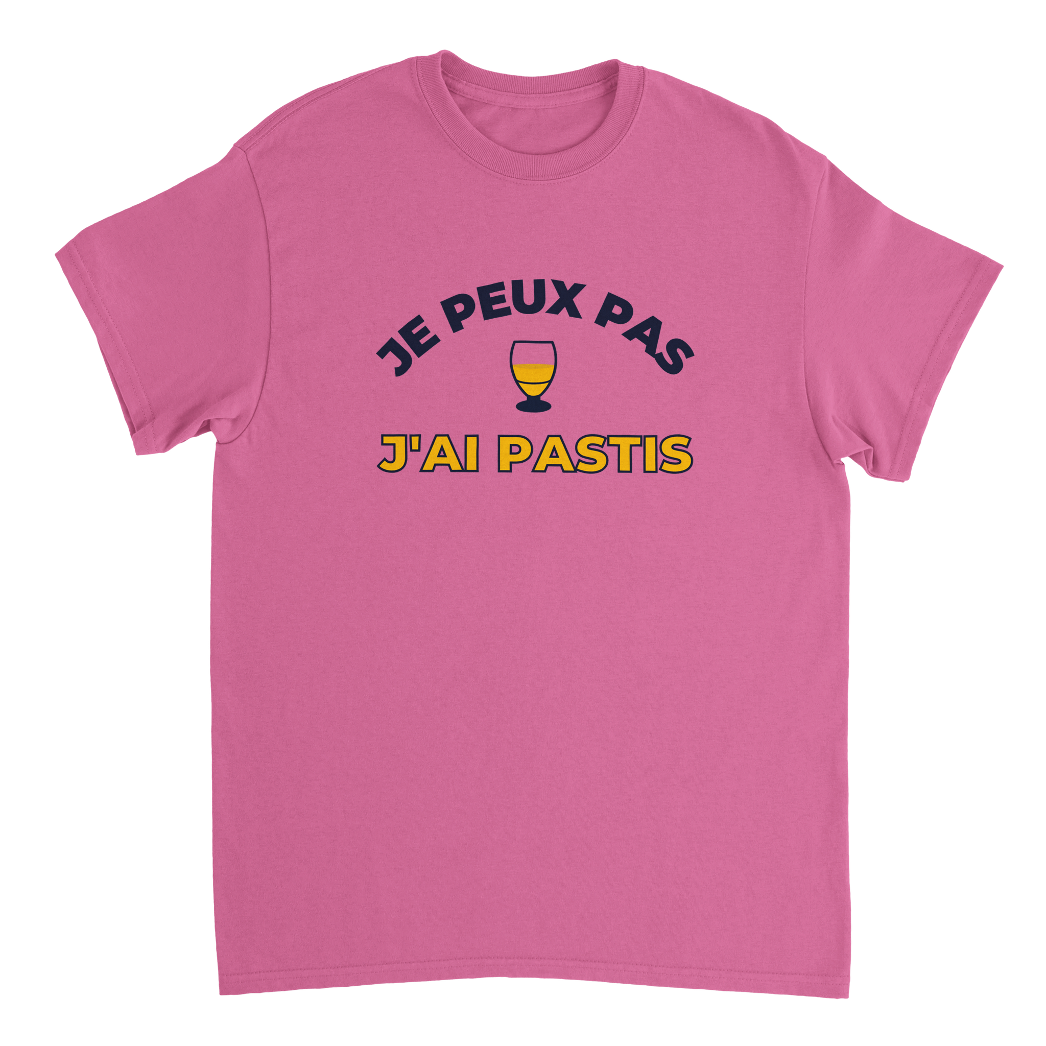 T-shirt Pastis "Je peux pas j'ai pastis" | Mixte.