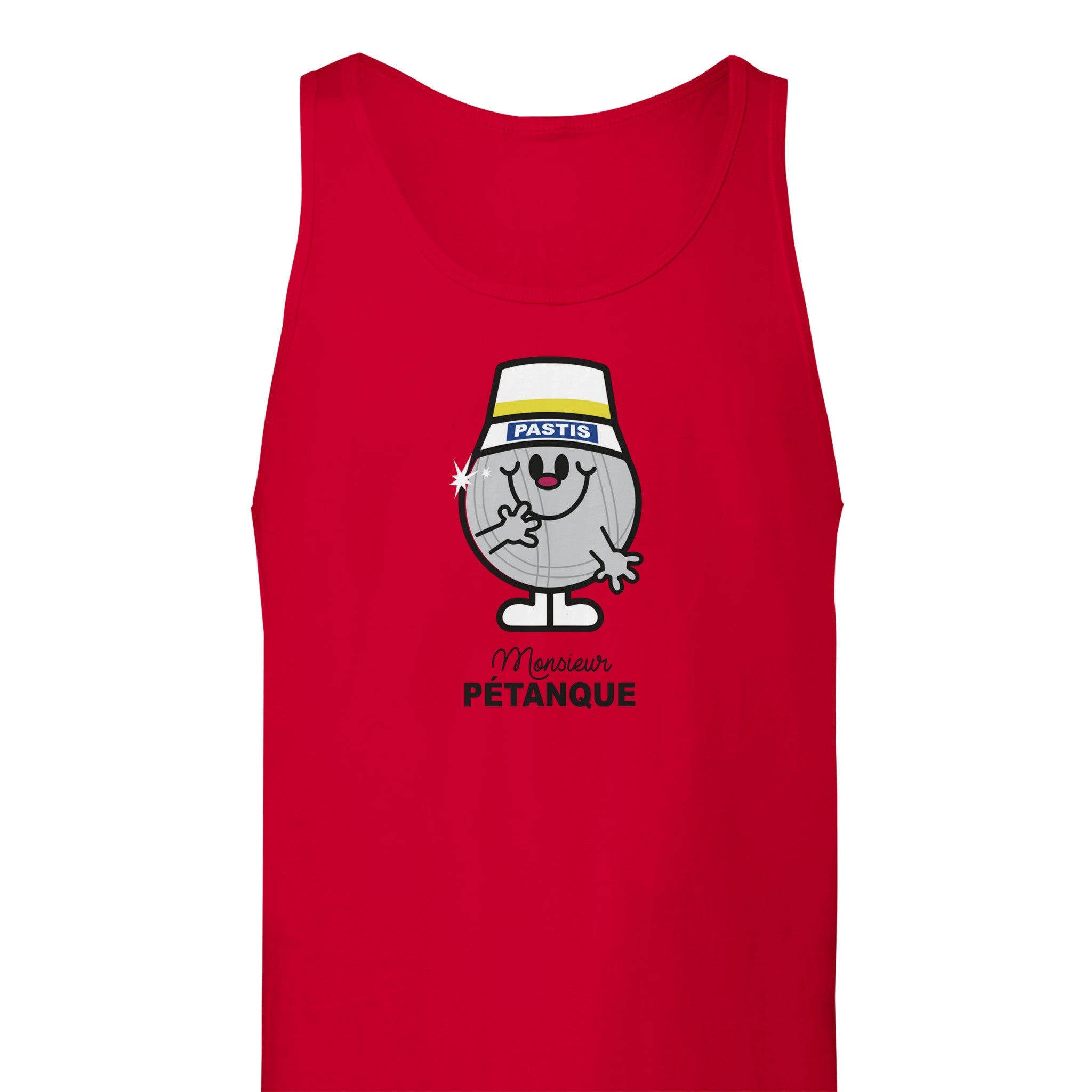 Débardeur Pastis "Monsieur Pétanque" | Mixte.