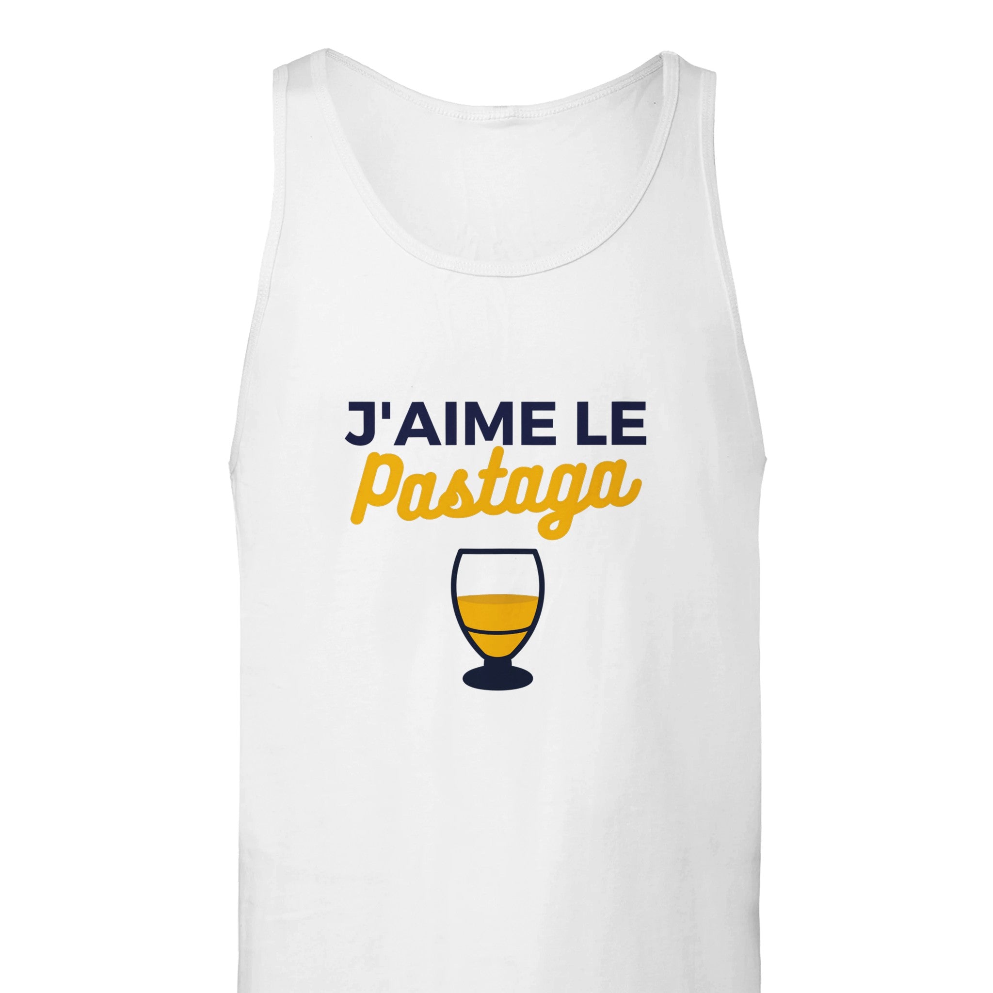 Débardeur Pastis "J'aime le pastaga" | Mixte French Humour