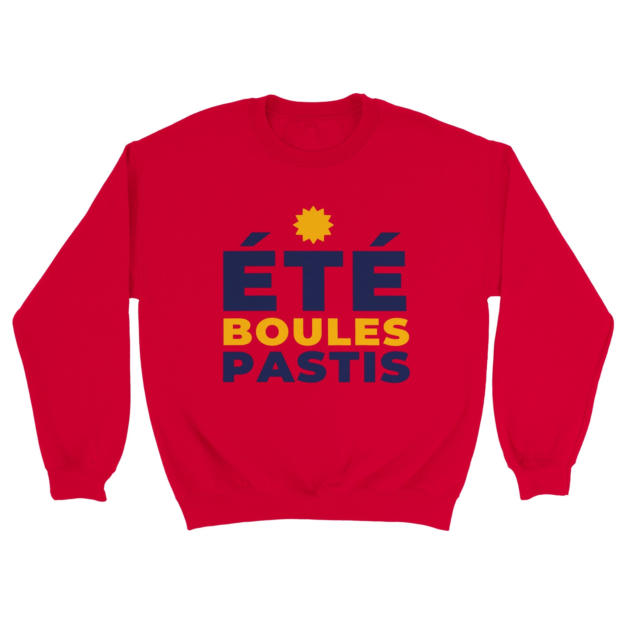 Sweat pastis "été boules pastis" | Mixte French Humour