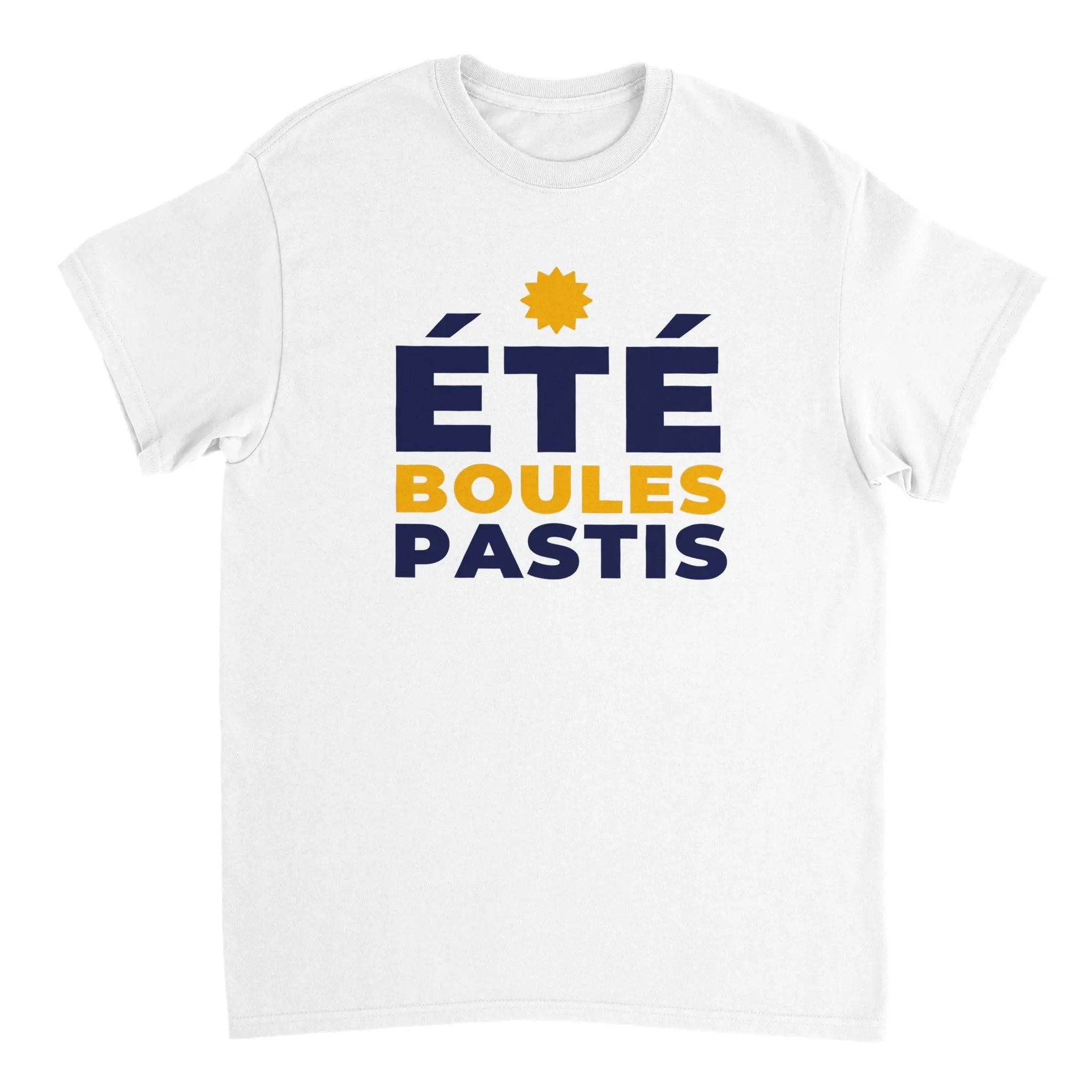 T-shirt Pastis "été boules pastis" | Mixte French Humour