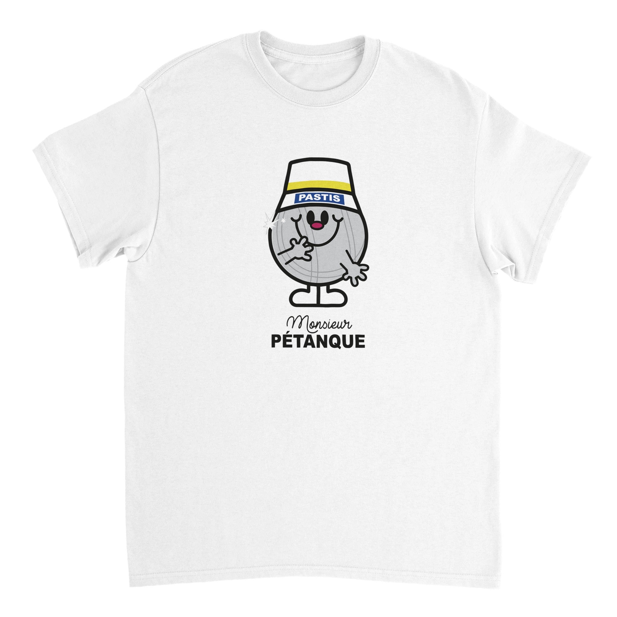 T-shirt Pastis "Monsieur Pétanque" | Mixte French Humour