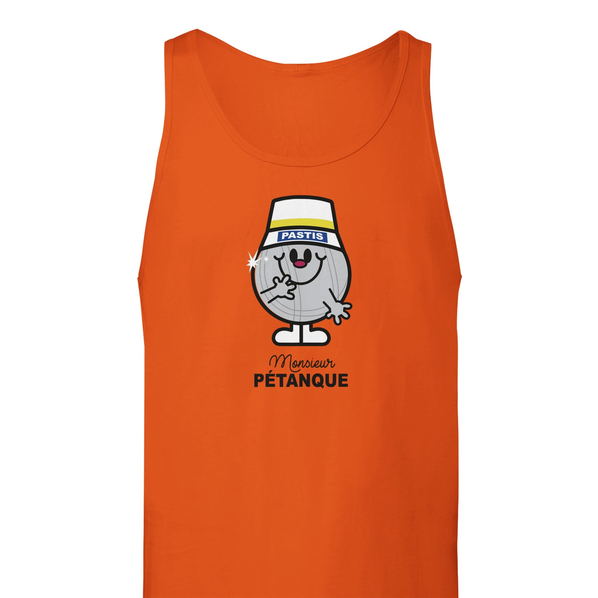 Débardeur Pastis "Monsieur Pétanque" | Mixte.