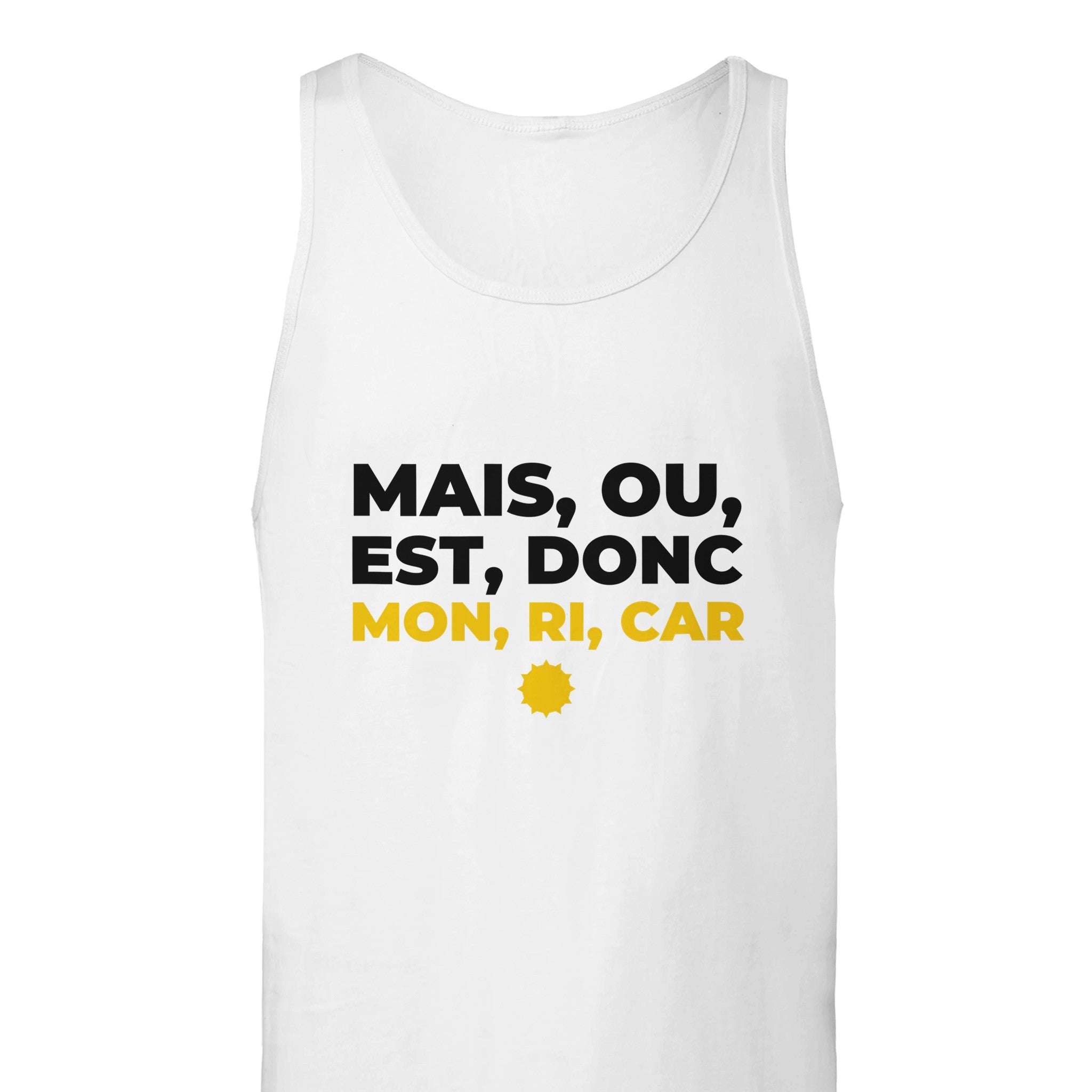 Débardeur Pastis "Mais ou est donc mon ri car" | Mixte French Humour