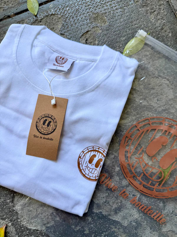 T-shirt " Le scotch " Regular Blanc | Vive La Bouteille