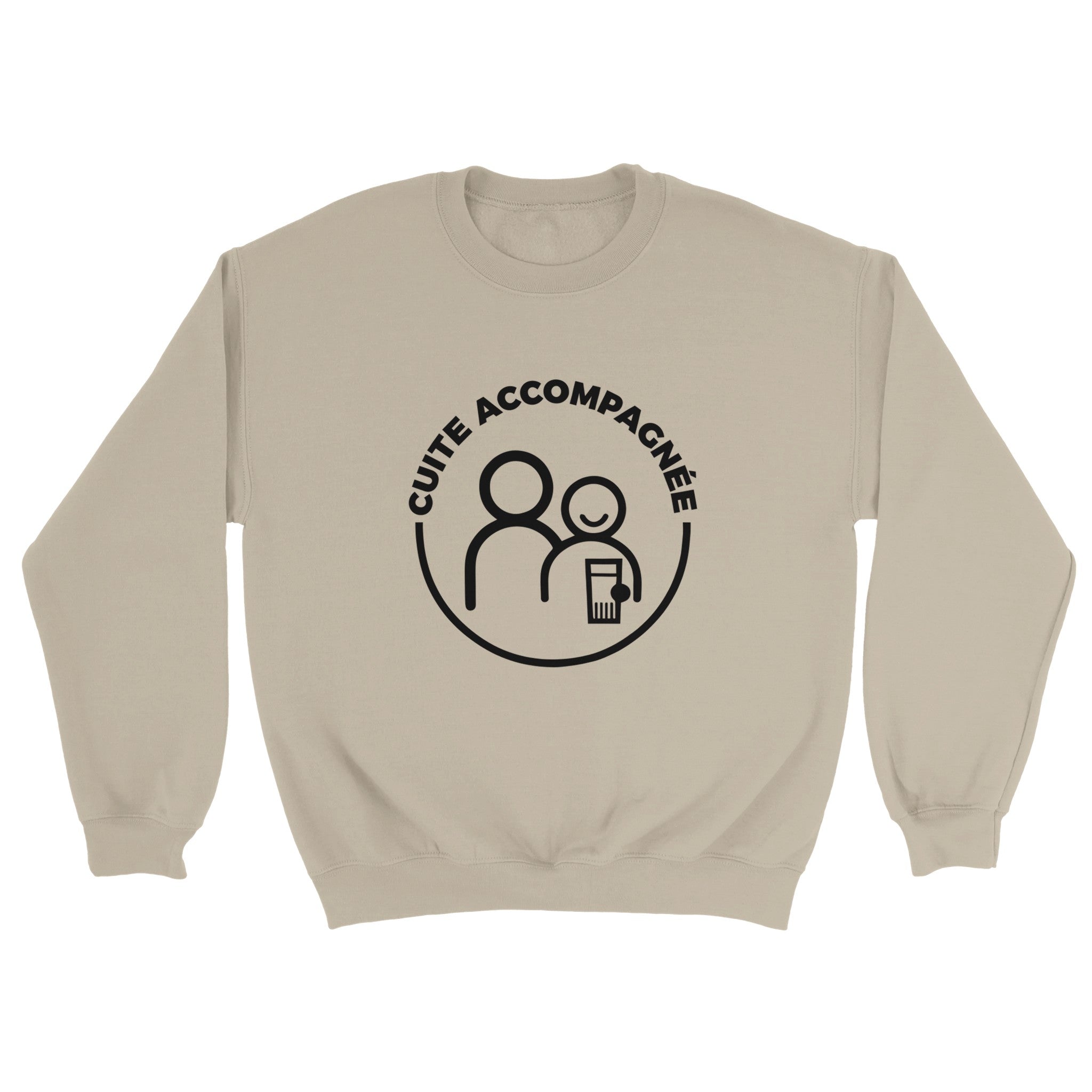 Sweat Apéro "Cuite accompagnée" | Mixte French Humour