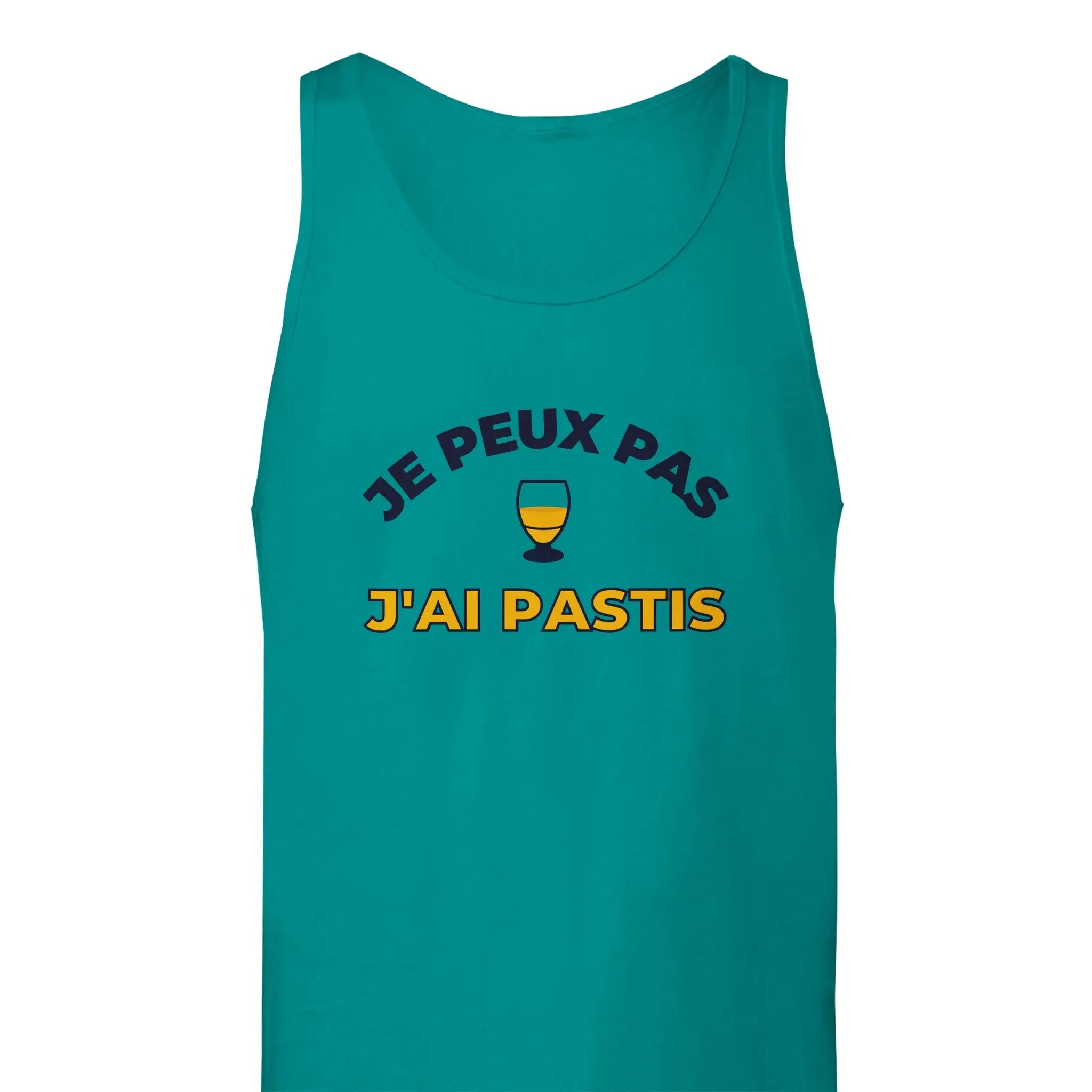 Débardeur Pastis "Je peux pas j'ai pastis" | Mixte French Humour