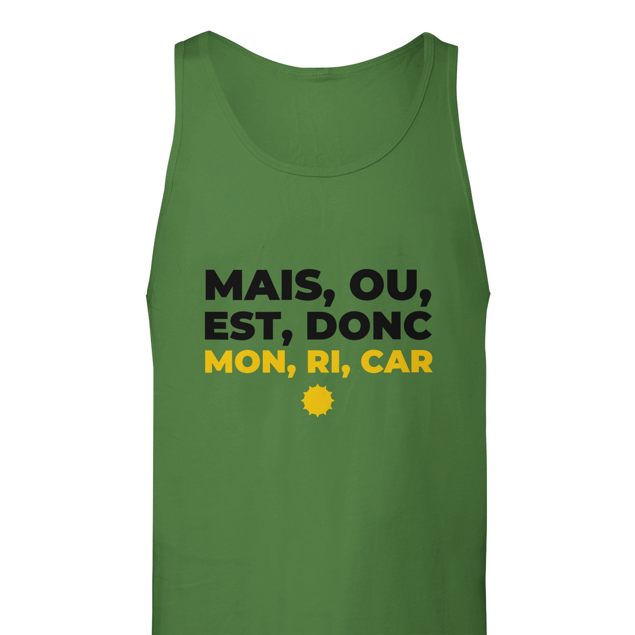 Débardeur Pastis "Mais ou est donc mon ri car" | Mixte French Humour